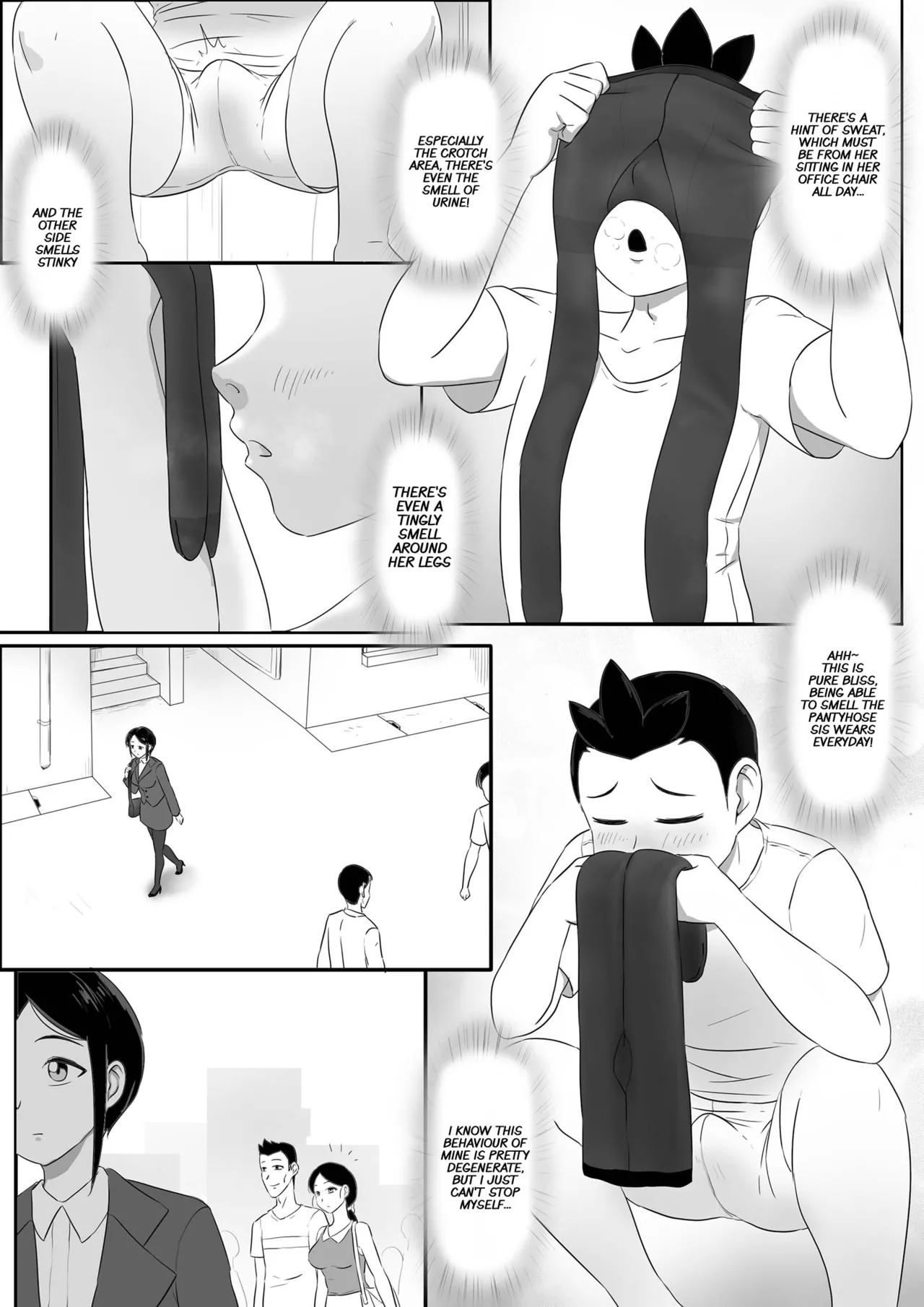 Parasite Extra - Tsukioi's younger brother, continued Chapter 1 - page 4