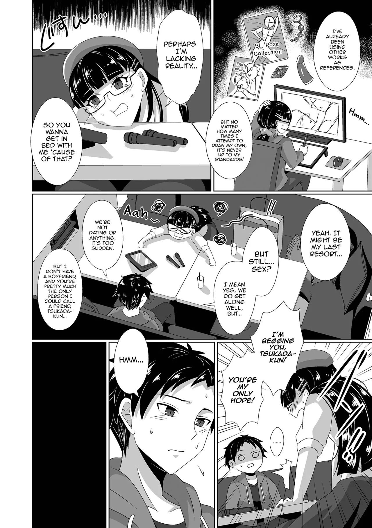 Otokonokoryuu BL Manga no Kakikata Chapter 1 - page 4