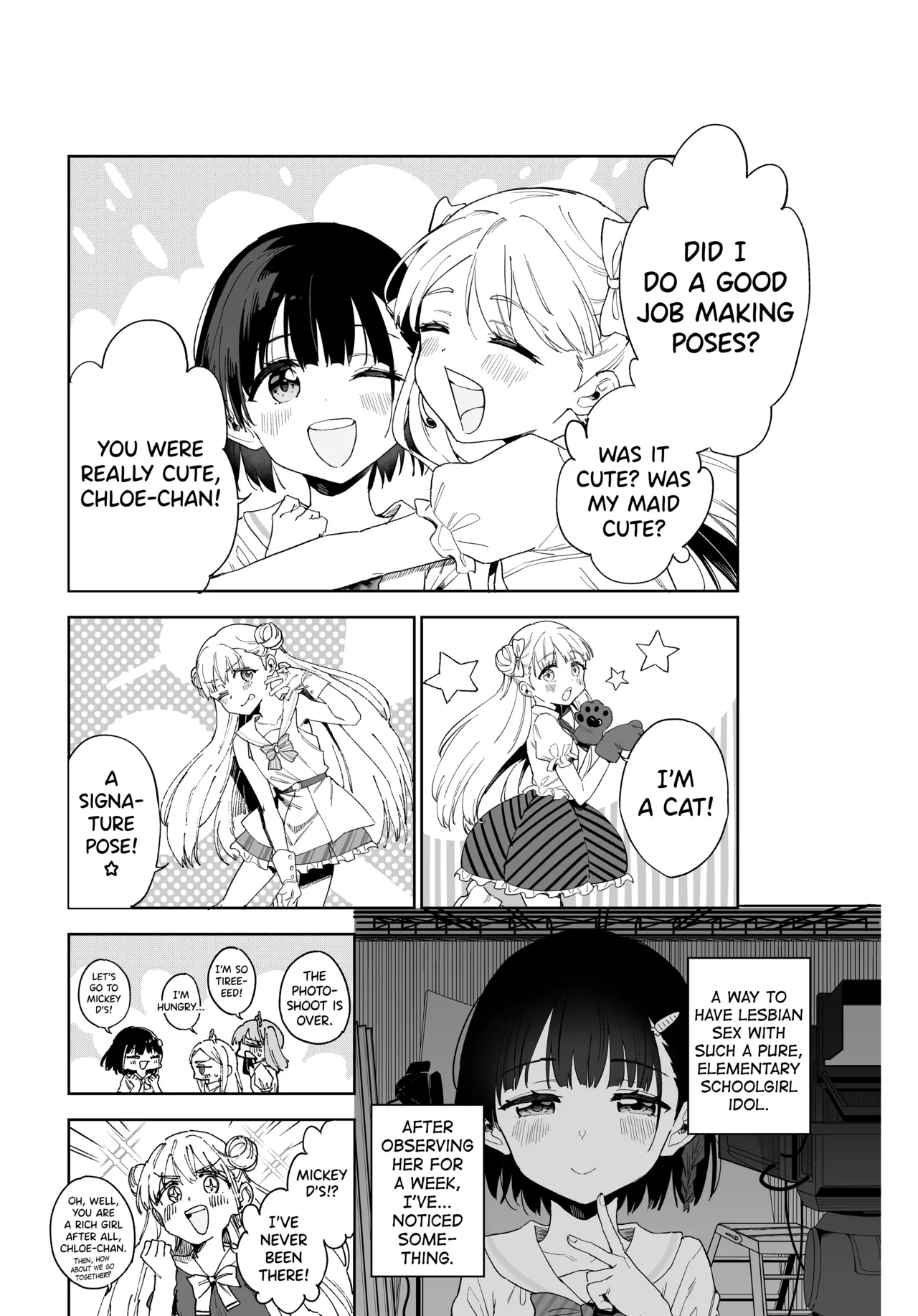 Joshi Shougakusei Idol ni TS Shita kara Member Zenin to LesSe Suru2 Chapter 1 - page 7