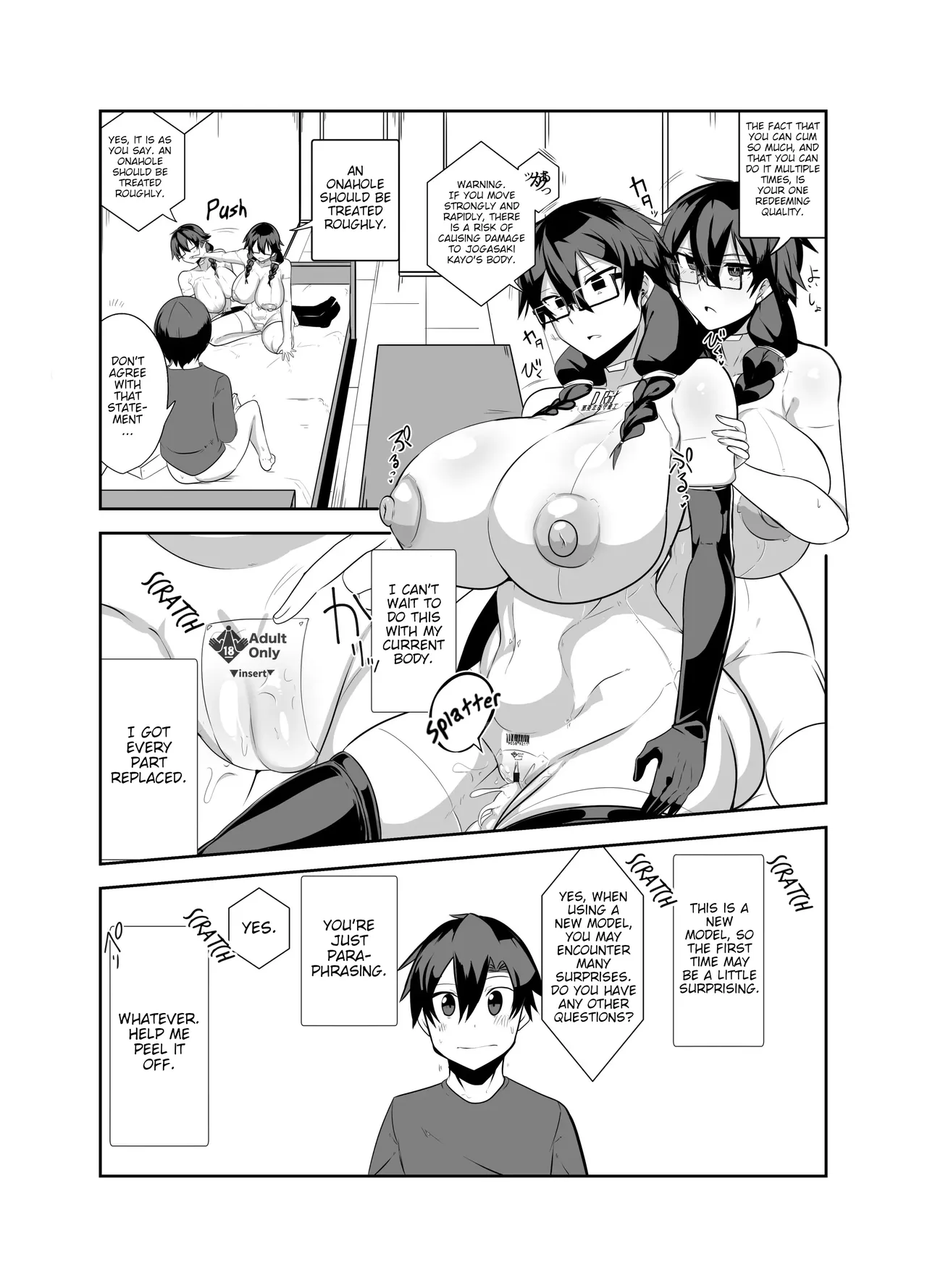 A Story About Having Pussy-Onahole Sex With Android Childhood Friends Chapter 1 - page 11