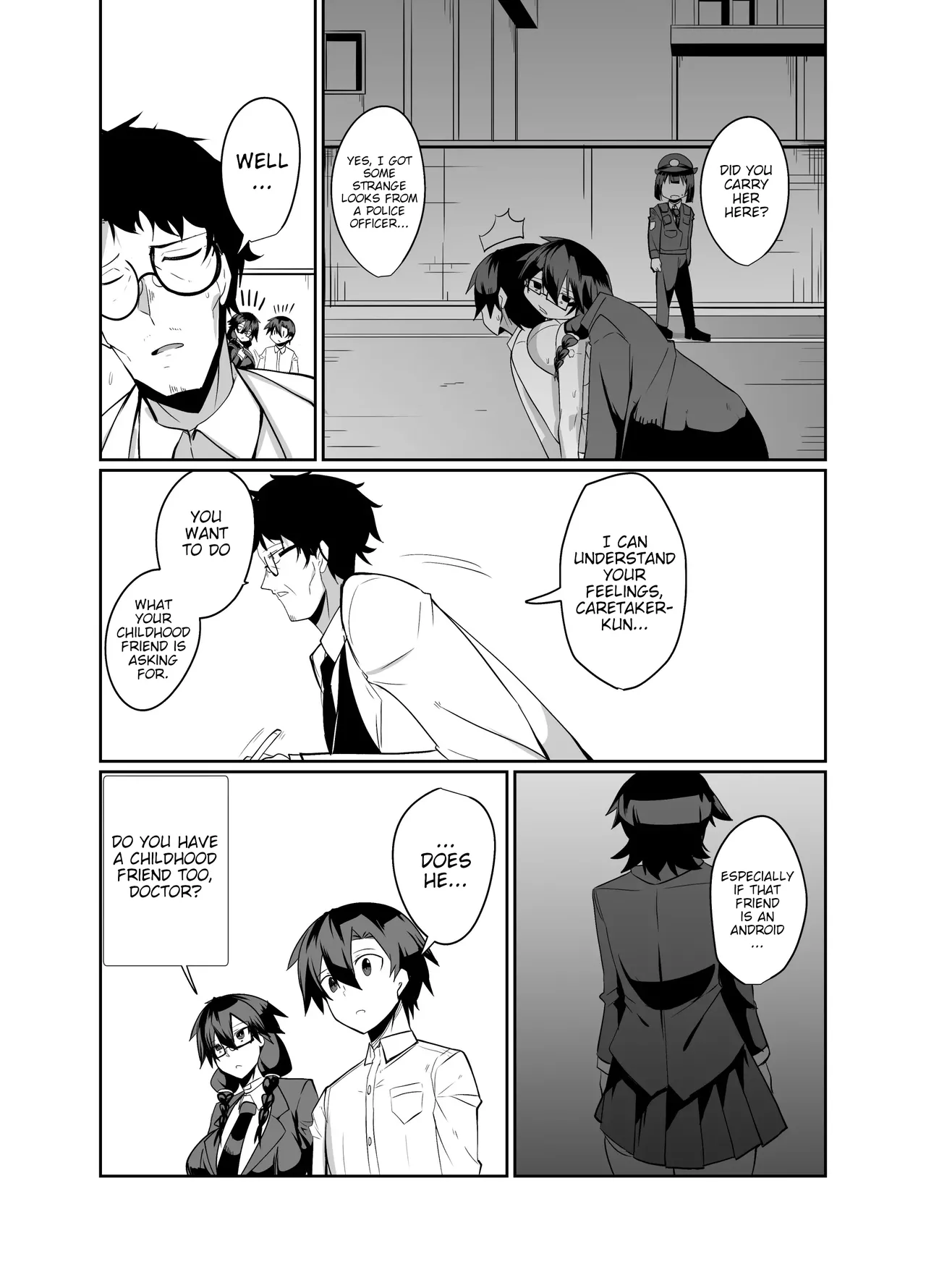 A Story About Having Pussy-Onahole Sex With Android Childhood Friends Chapter 1 - page 30