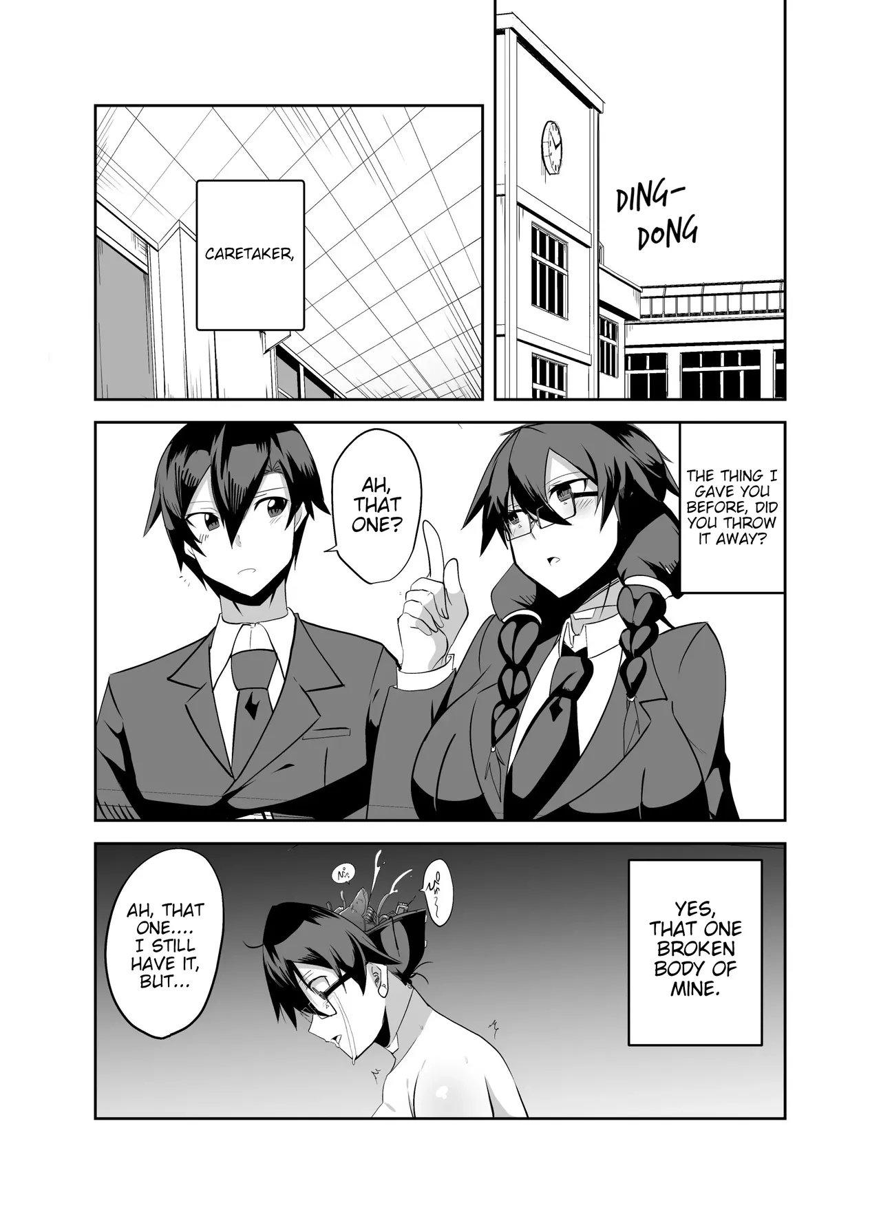 A Story About Having Pussy-Onahole Sex With Android Childhood Friends Chapter 1 - page 4