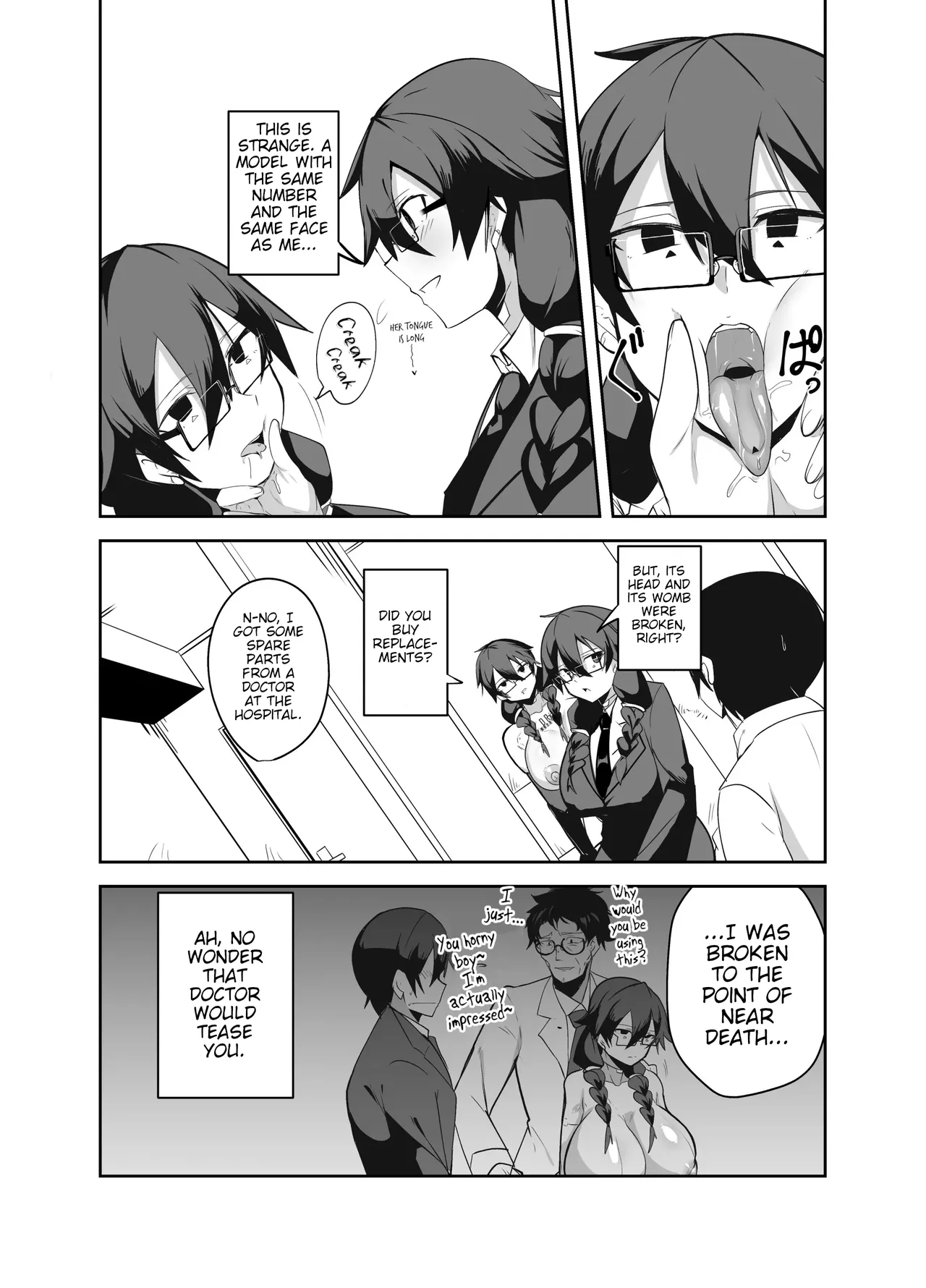 A Story About Having Pussy-Onahole Sex With Android Childhood Friends Chapter 1 - page 6