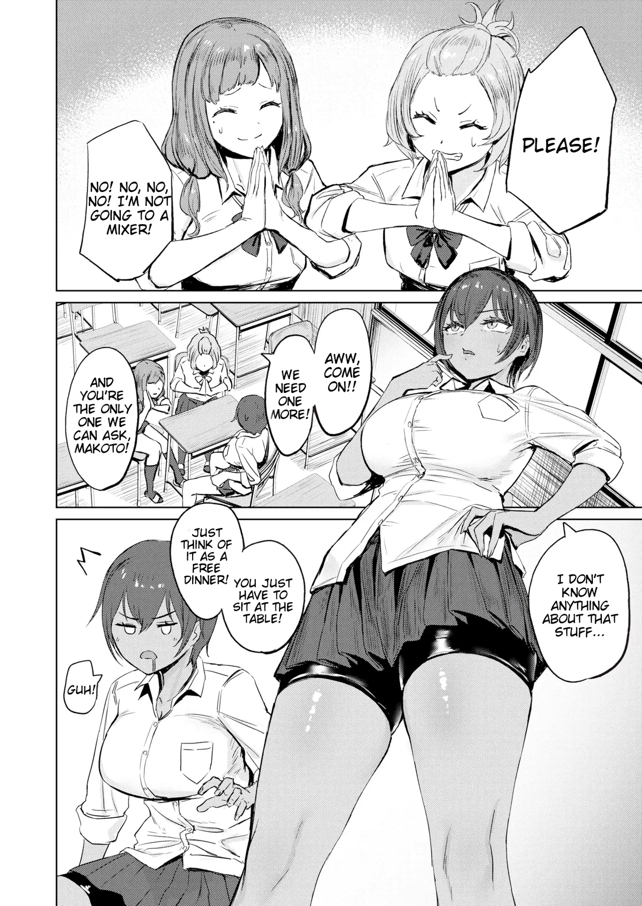 Kimochii Koto ni wa Sakaraenai - Musclehead girl can't resist orgasm Chapter 1 - page 3