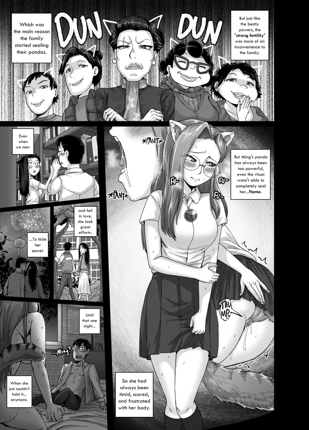 Tsuma wa Tokidoki Ecchi Panda Chapter 1 - page 10