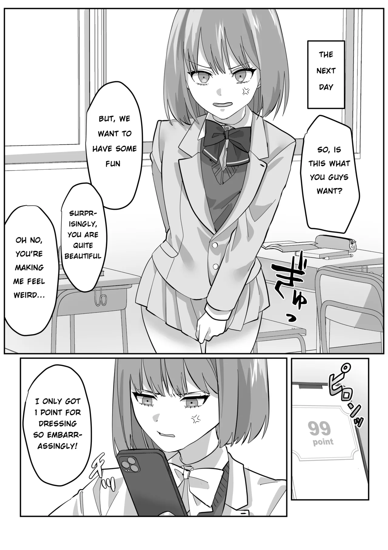 Crossdressing service to compensate for school violations Chapter 1 - page 5