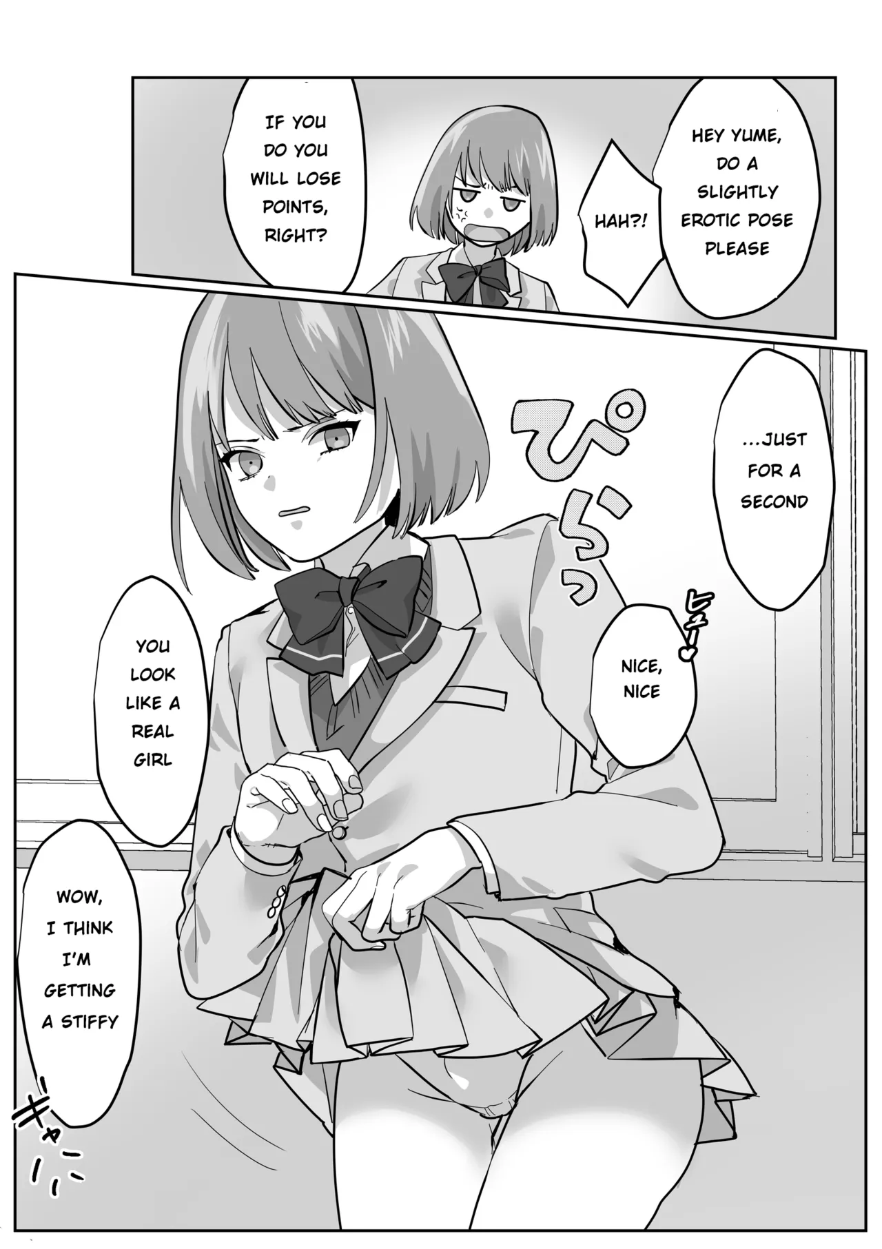 Crossdressing service to compensate for school violations Chapter 1 - page 6