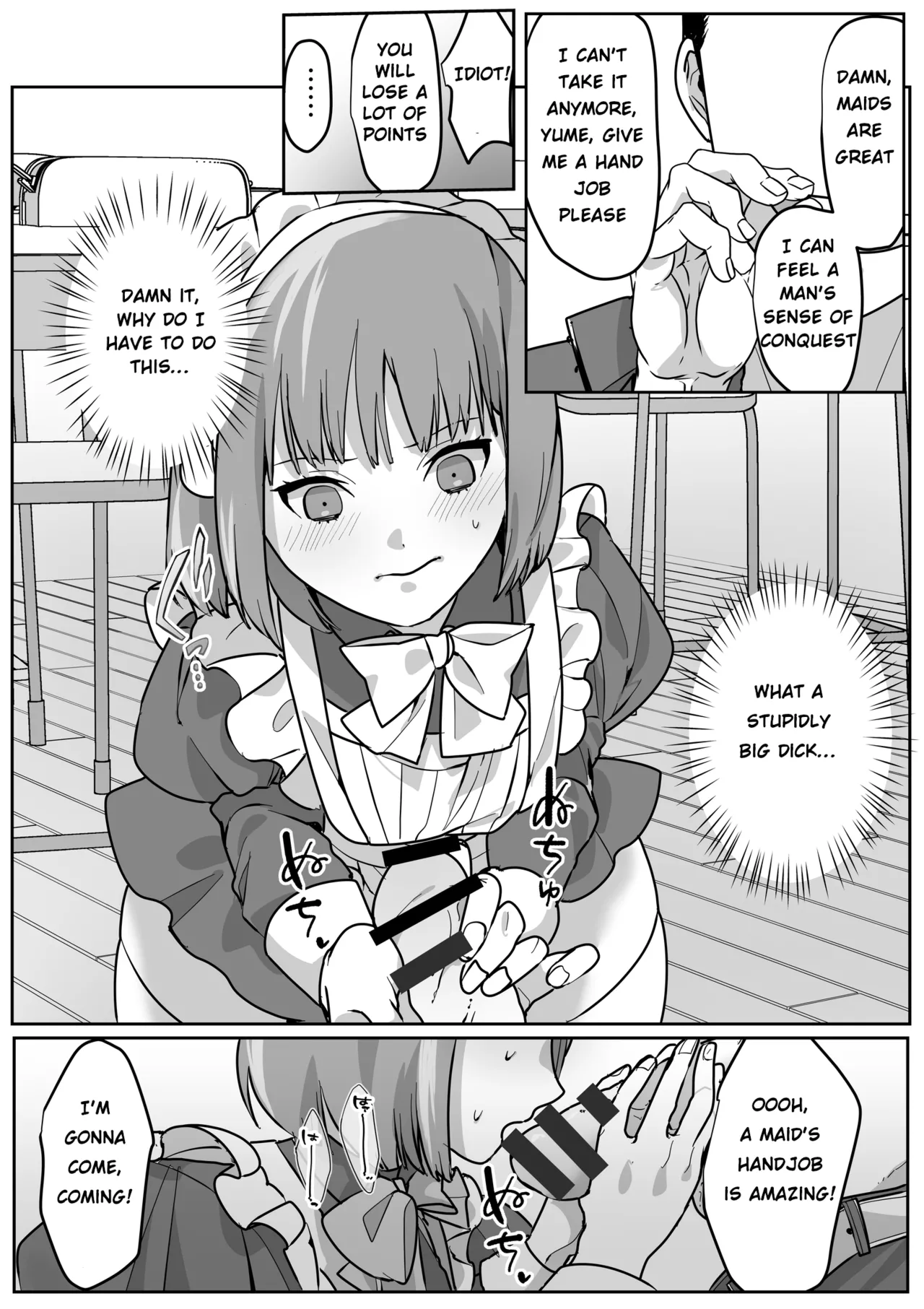 Crossdressing service to compensate for school violations Chapter 1 - page 9