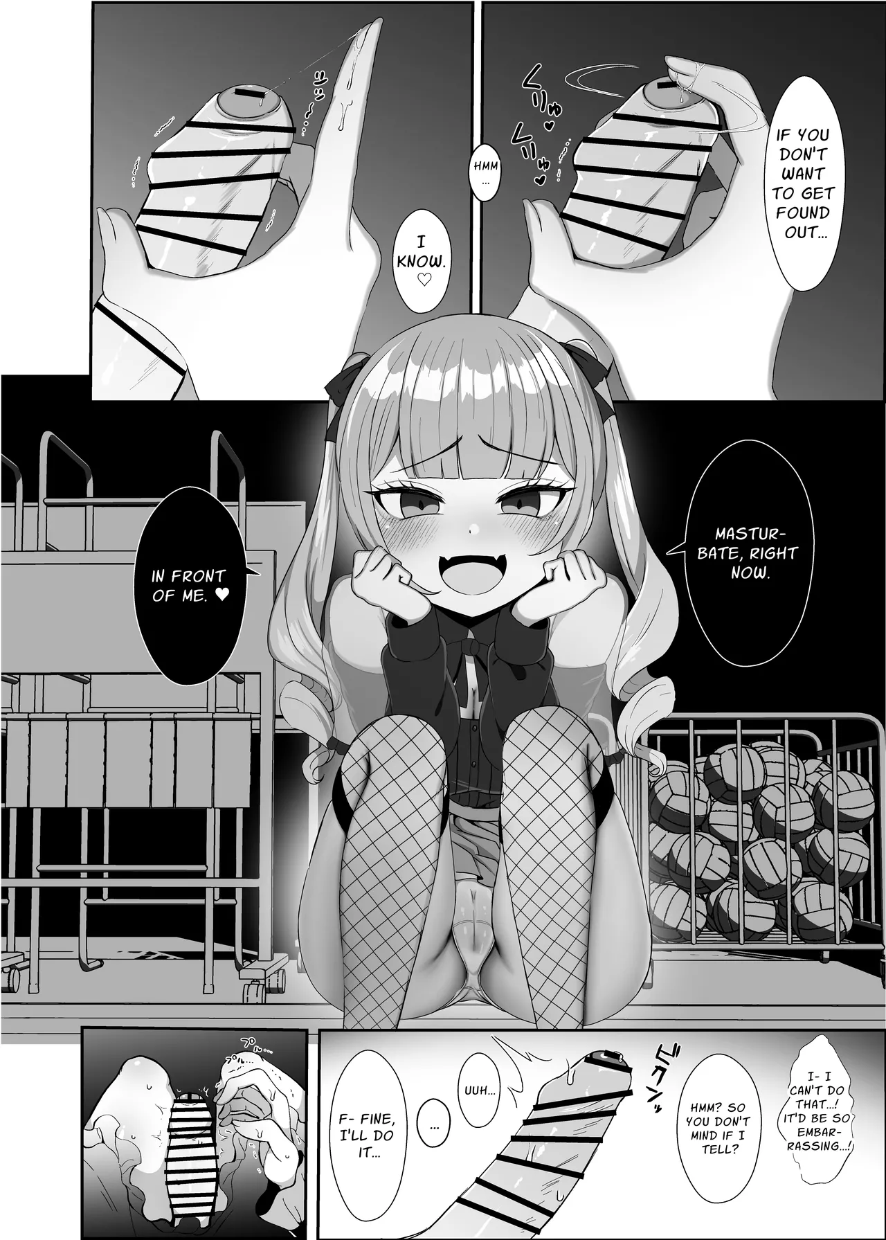 Futanari Lolita vs Jiraikei Mesugaki 〜Kiyowa na Futanari Joshi wo Odoshita hazu ga Gyaku ni Okasare chatta! Chapter 1 - page 11