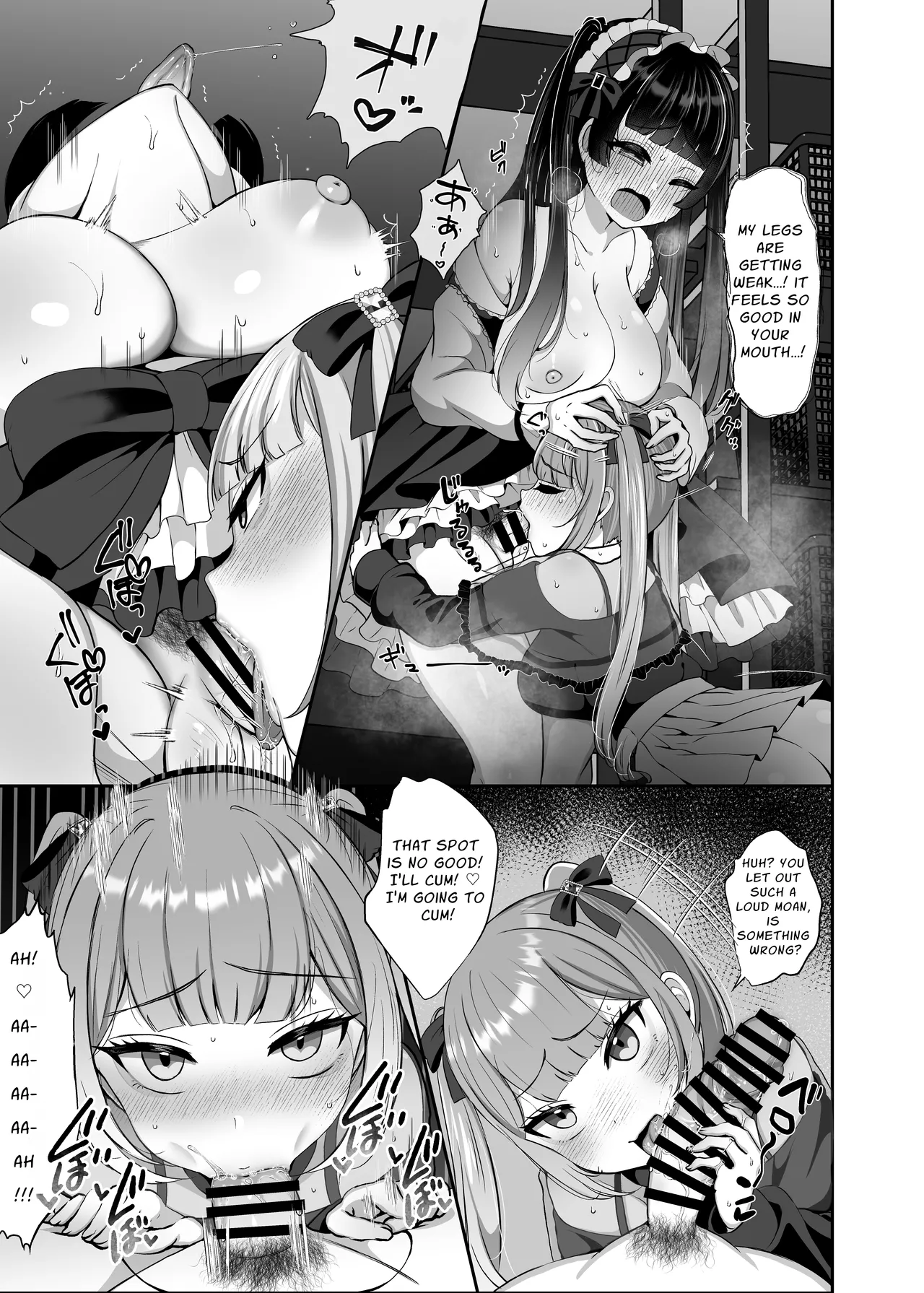 Futanari Lolita vs Jiraikei Mesugaki 〜Kiyowa na Futanari Joshi wo Odoshita hazu ga Gyaku ni Okasare chatta! Chapter 1 - page 28