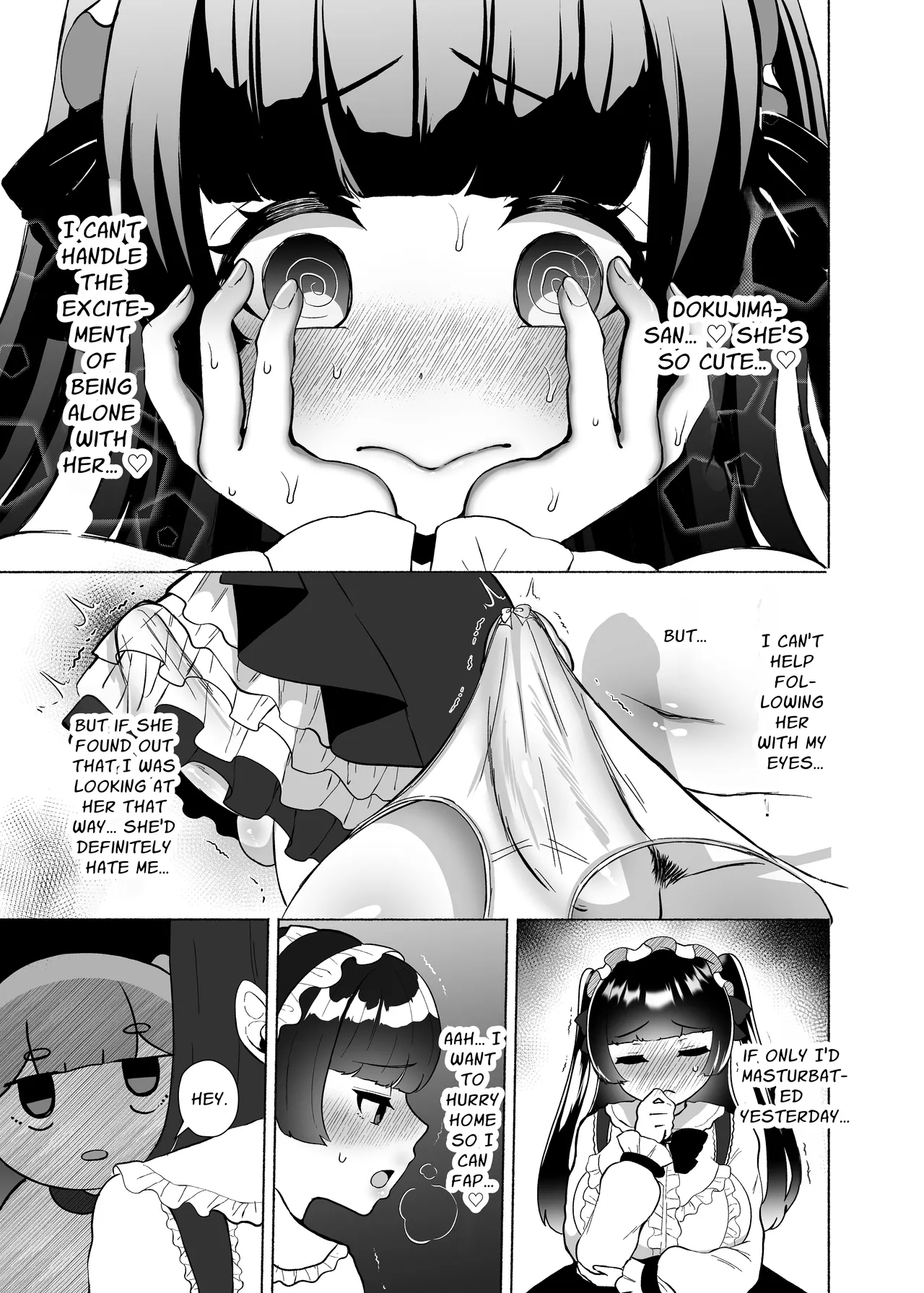 Futanari Lolita vs Jiraikei Mesugaki 〜Kiyowa na Futanari Joshi wo Odoshita hazu ga Gyaku ni Okasare chatta! Chapter 1 - page 6