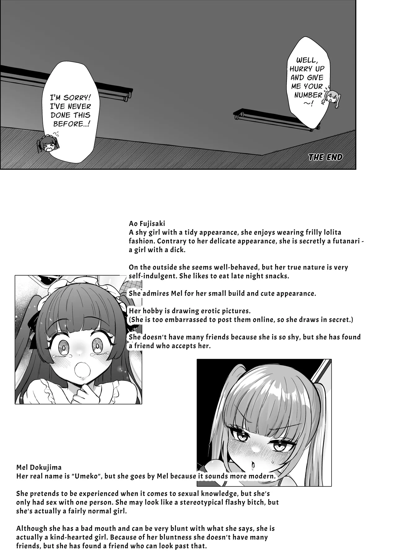 Futanari Lolita vs Jiraikei Mesugaki 〜Kiyowa na Futanari Joshi wo Odoshita hazu ga Gyaku ni Okasare chatta! Chapter 1 - page 62