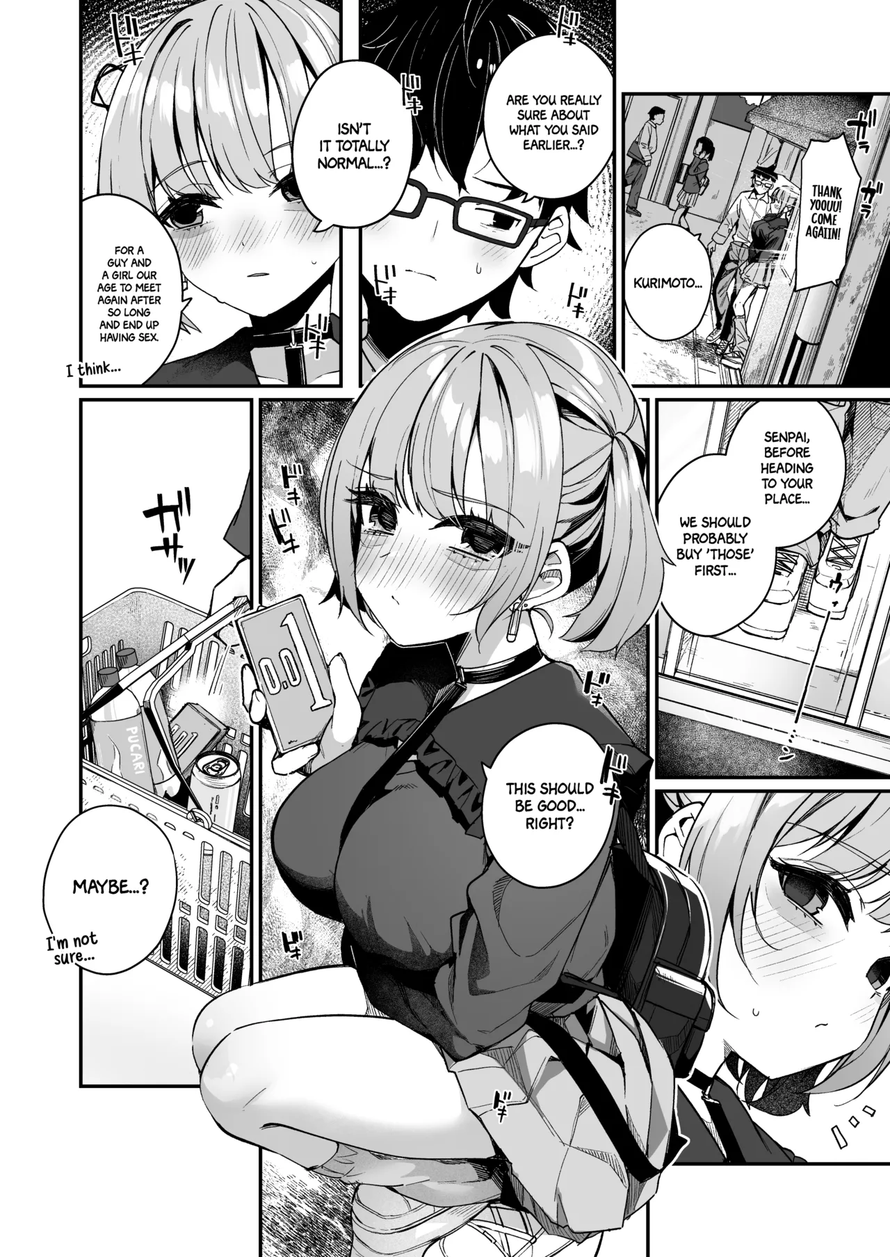 Renai Soudan nante Hobo Sex desu yo ne!? ～Akuyuu Kouhai to Issen Koete Yarimakuru Hanashi～ Chapter 1 - page 10