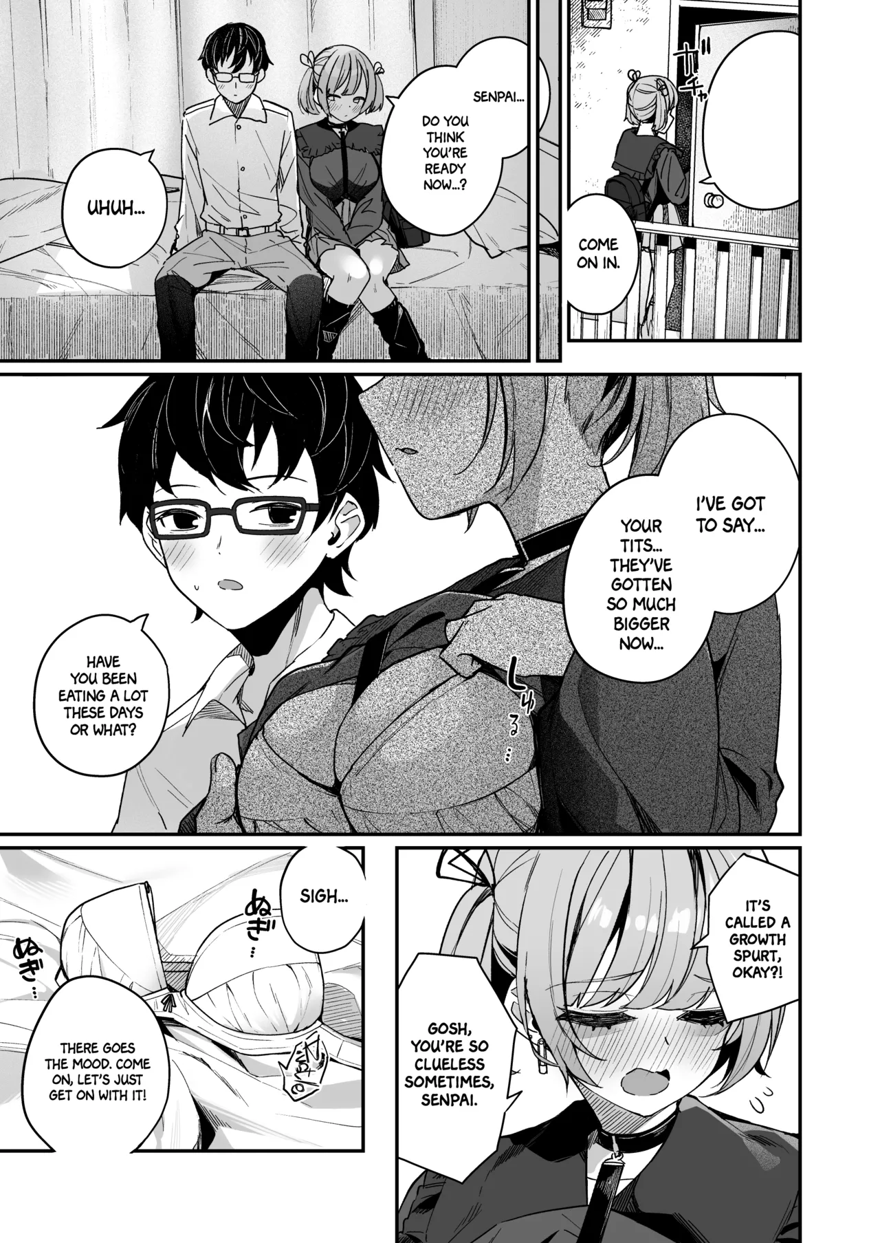 Renai Soudan nante Hobo Sex desu yo ne!? ～Akuyuu Kouhai to Issen Koete Yarimakuru Hanashi～ Chapter 1 - page 11