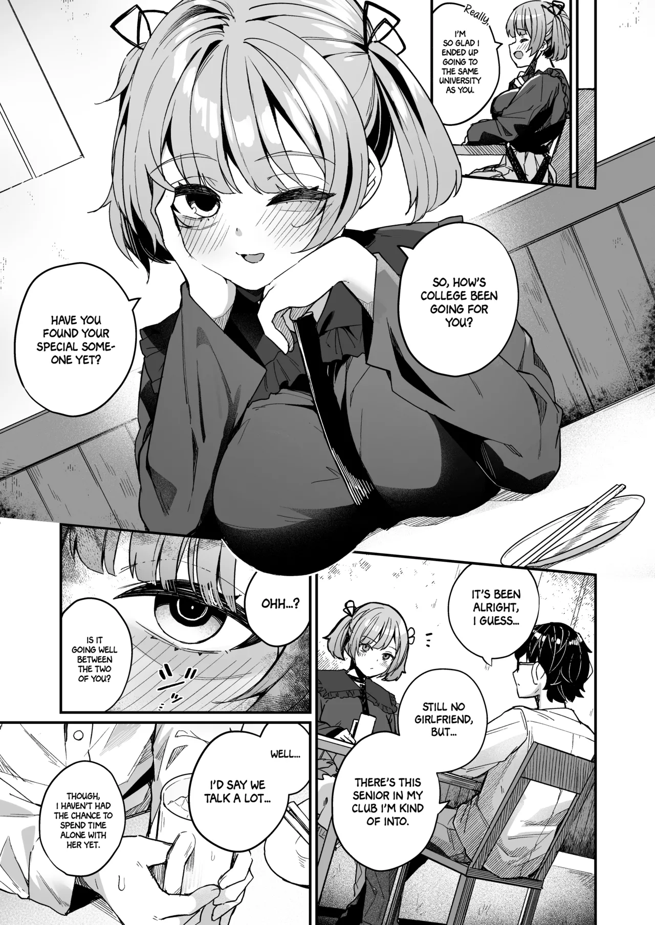 Renai Soudan nante Hobo Sex desu yo ne!? ～Akuyuu Kouhai to Issen Koete Yarimakuru Hanashi～ Chapter 1 - page 7