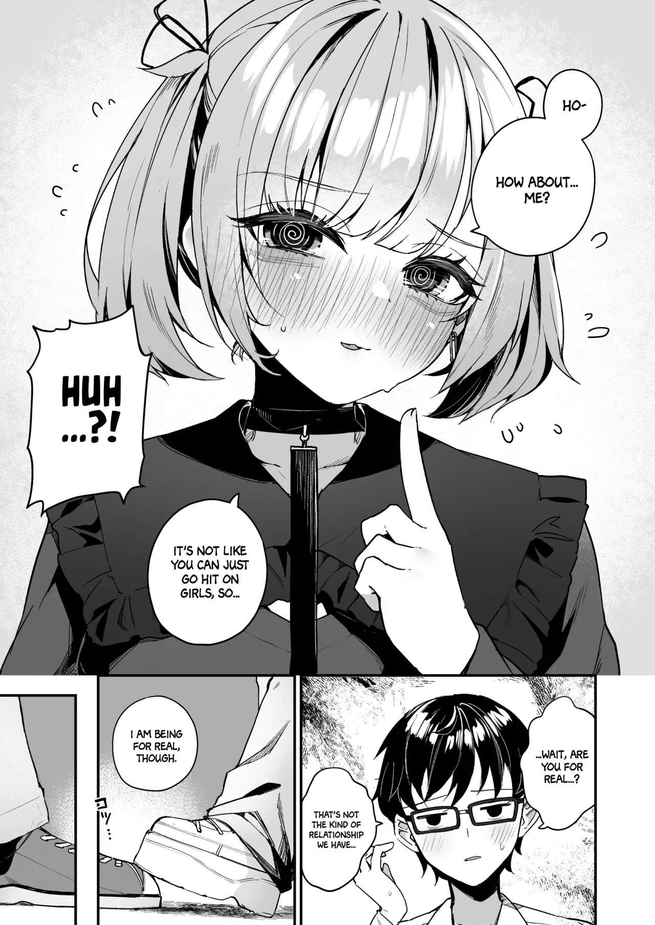 Renai Soudan nante Hobo Sex desu yo ne!? ～Akuyuu Kouhai to Issen Koete Yarimakuru Hanashi～ Chapter 1 - page 9