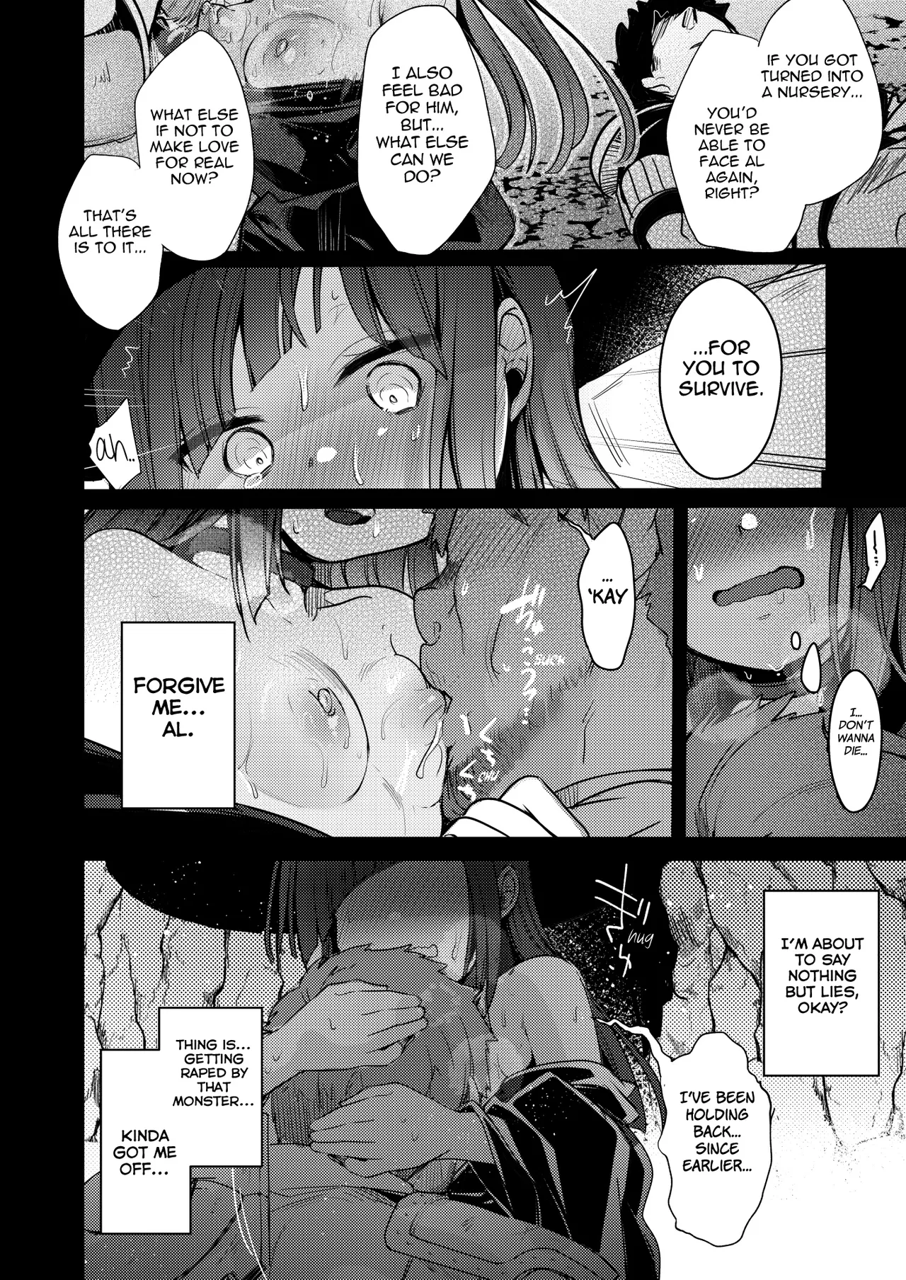 Isekai Shoujo no Seijijou ~Kakedashi Mahoutsukai-chan ga Ossan Boukensha ni Netorareru Hanashi~ Chapter 1 - page 35