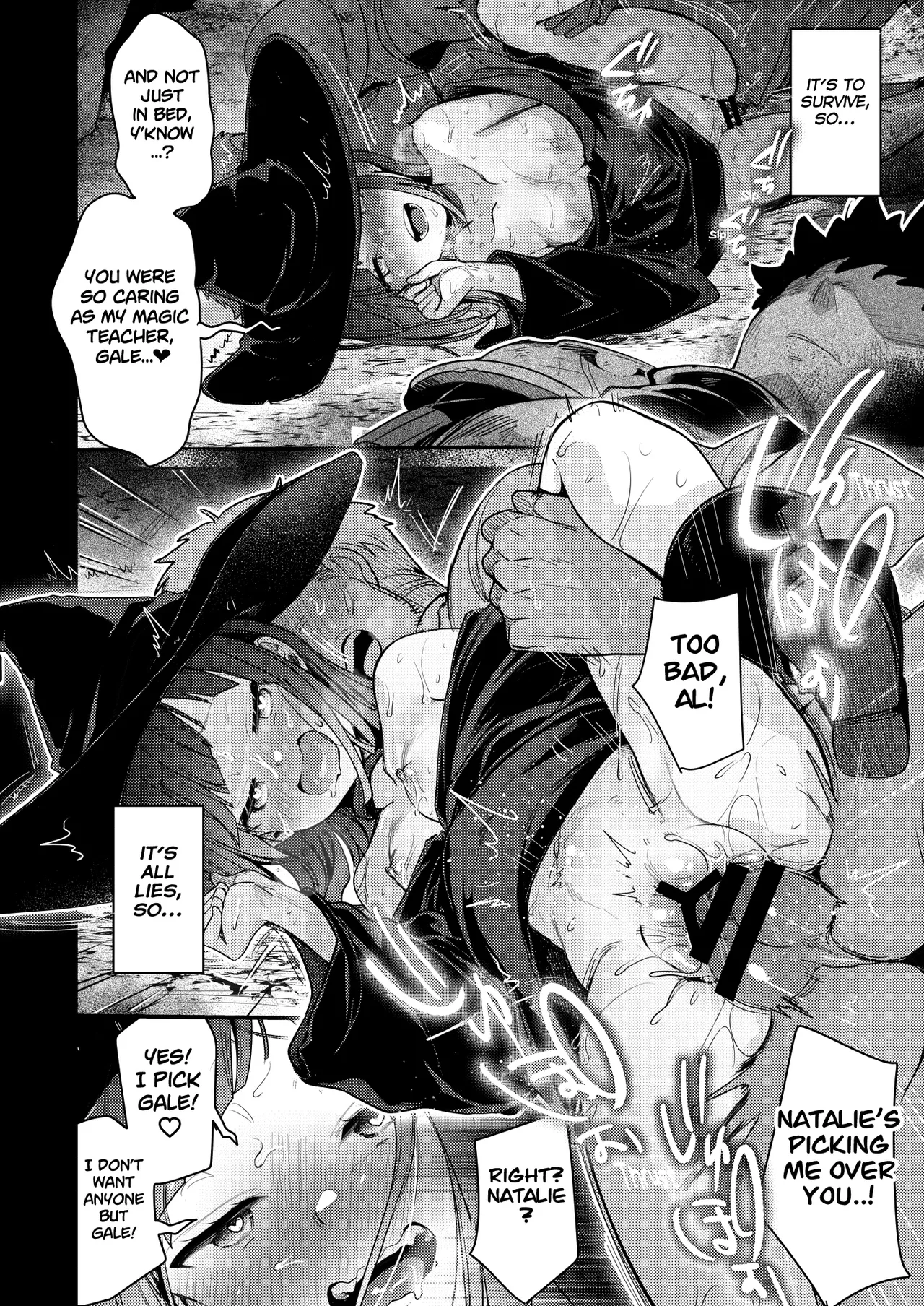 Isekai Shoujo no Seijijou ~Kakedashi Mahoutsukai-chan ga Ossan Boukensha ni Netorareru Hanashi~ Chapter 1 - page 37