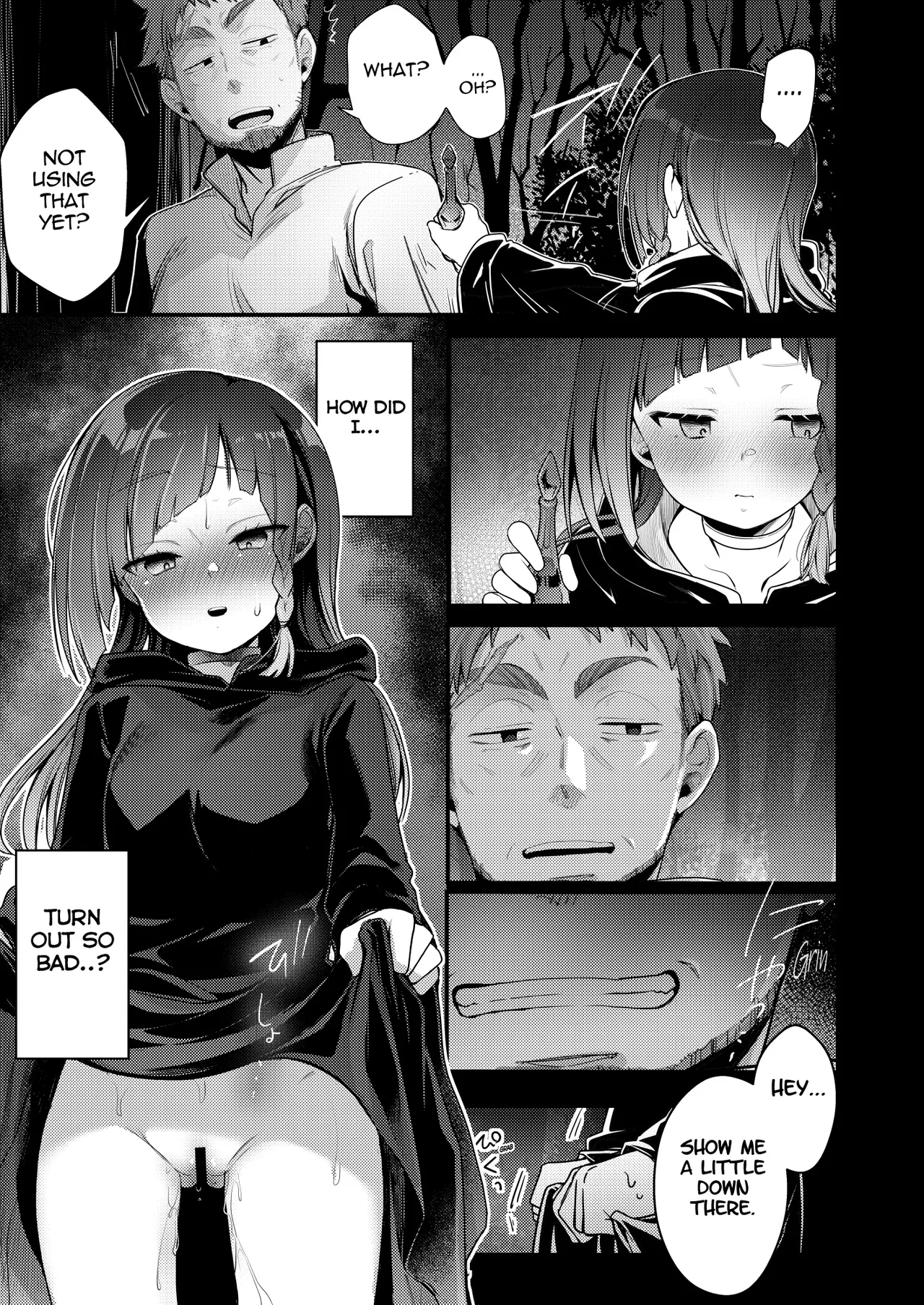 Isekai Shoujo no Seijijou ~Kakedashi Mahoutsukai-chan ga Ossan Boukensha ni Netorareru Hanashi~ Chapter 1 - page 55