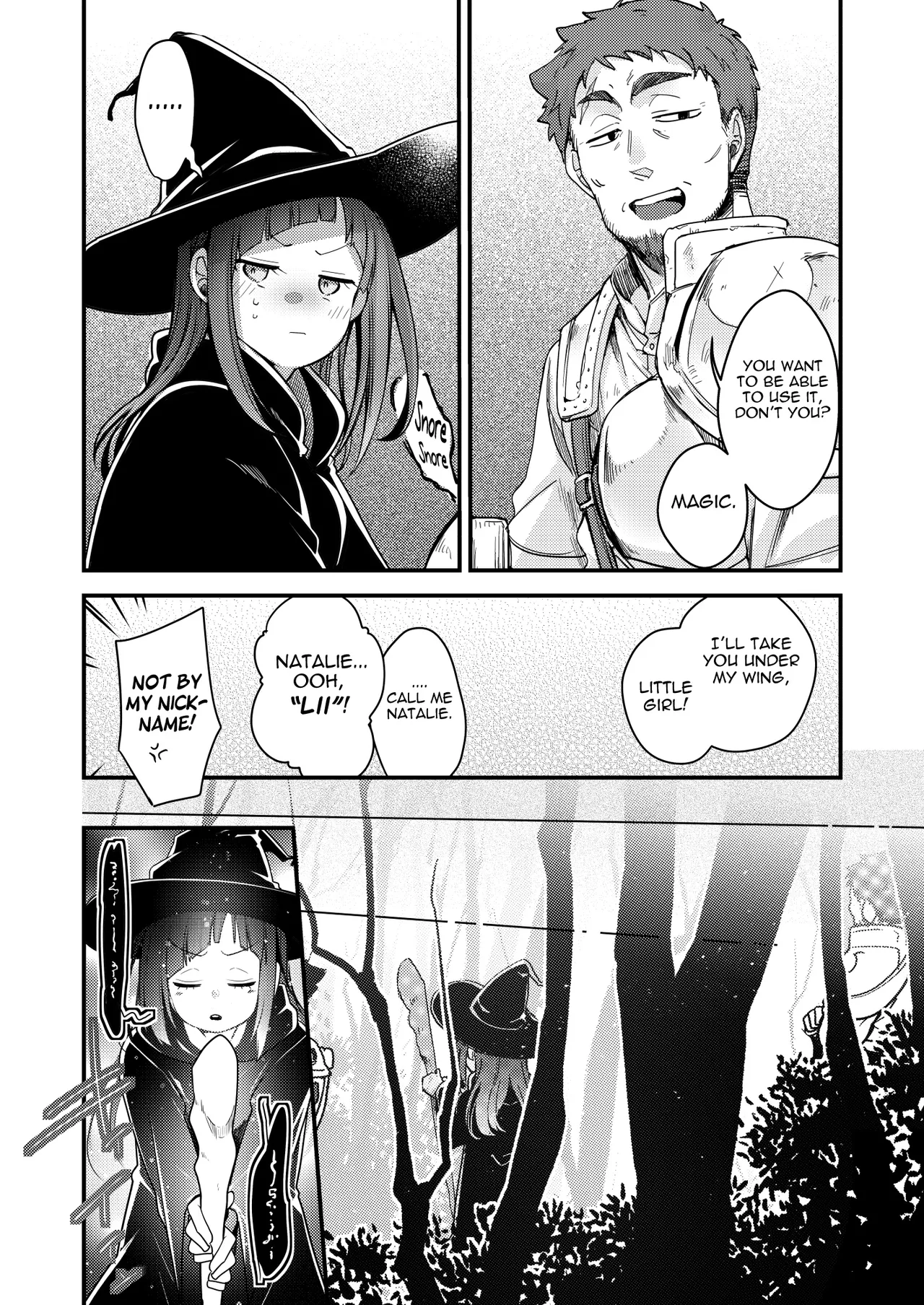 Isekai Shoujo no Seijijou ~Kakedashi Mahoutsukai-chan ga Ossan Boukensha ni Netorareru Hanashi~ Chapter 1 - page 9