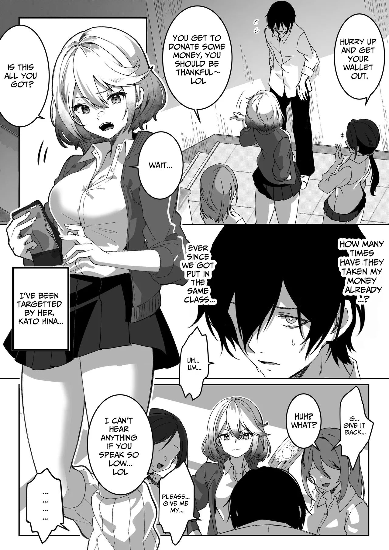 Isekai kara Tensei shita Ore wa Yami no Chikara de Yuusha Party ni Fukushuu suru -Onna Senshi Hen Chapter 1 - page 3