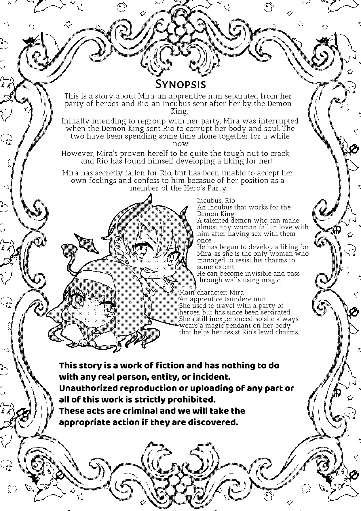 Obsessed Little Incubus Wants to Corrupt This Tsundere Nun! Chapter 1 - page 2