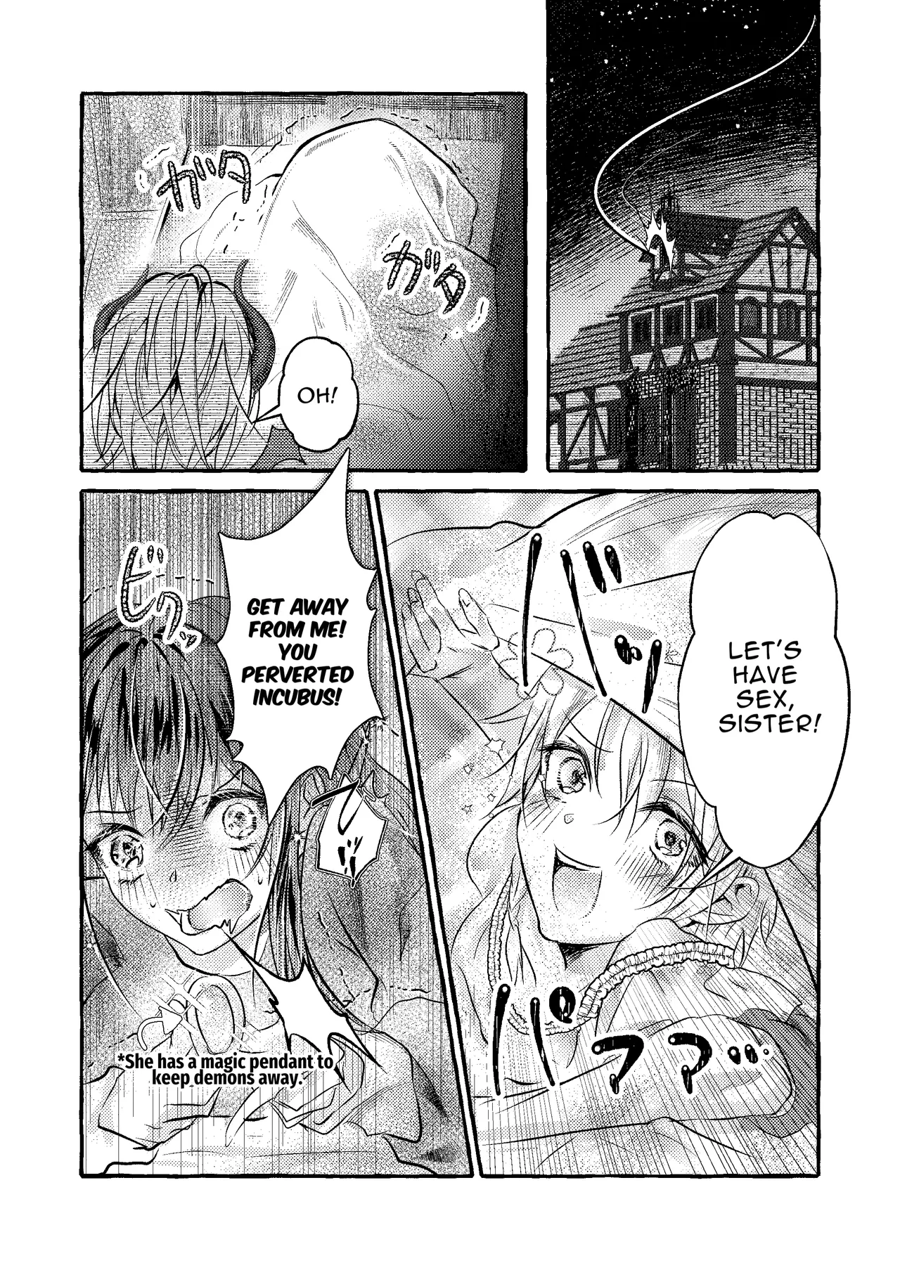 Obsessed Little Incubus Wants to Corrupt This Tsundere Nun! Chapter 1 - page 3