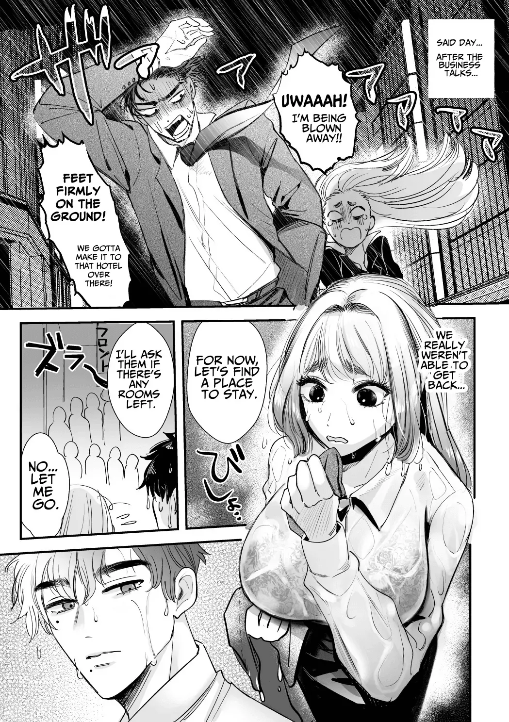 Kaerenai Futari ~Taifuu no Yoru, Akogare no Senpai to...Aibeya Dekiai Nama Koubi Chapter 1 - page 13