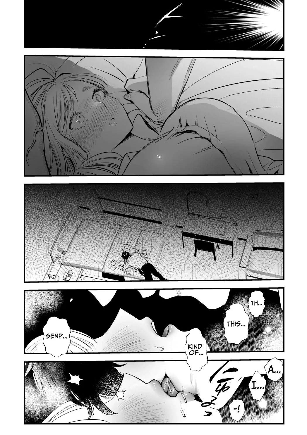 Kaerenai Futari ~Taifuu no Yoru, Akogare no Senpai to...Aibeya Dekiai Nama Koubi Chapter 1 - page 19