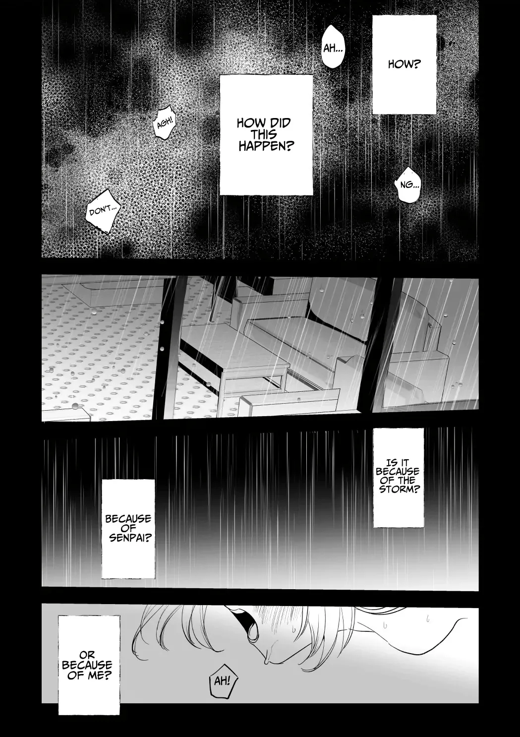 Kaerenai Futari ~Taifuu no Yoru, Akogare no Senpai to...Aibeya Dekiai Nama Koubi Chapter 1 - page 2