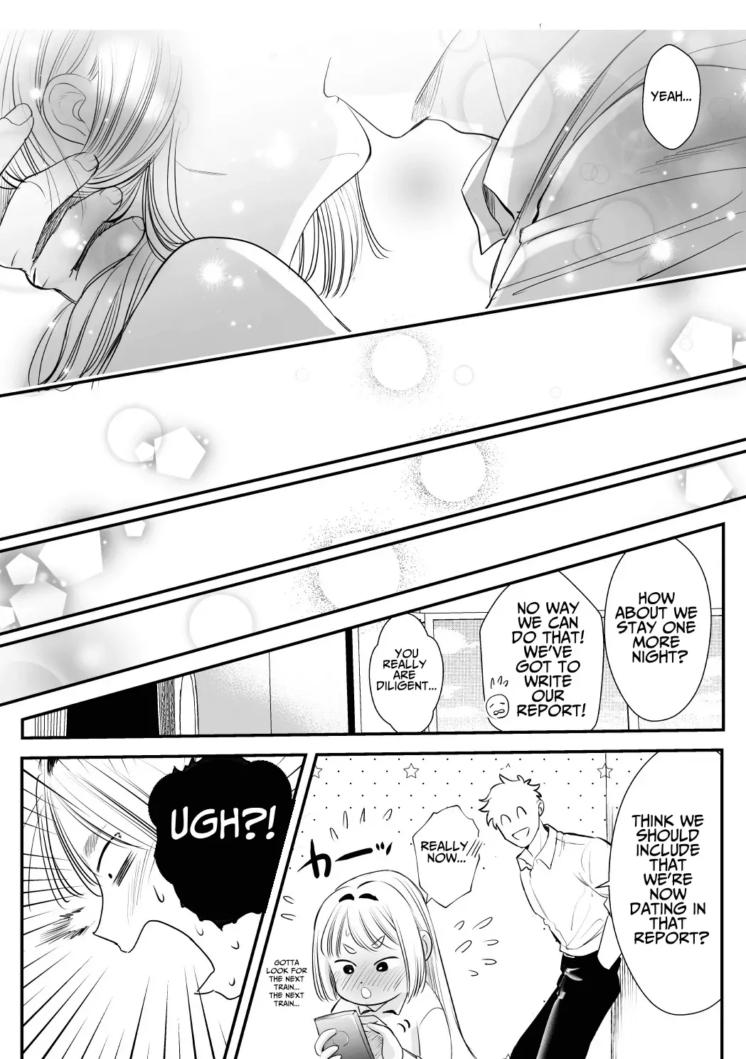 Kaerenai Futari ~Taifuu no Yoru, Akogare no Senpai to...Aibeya Dekiai Nama Koubi Chapter 1 - page 54