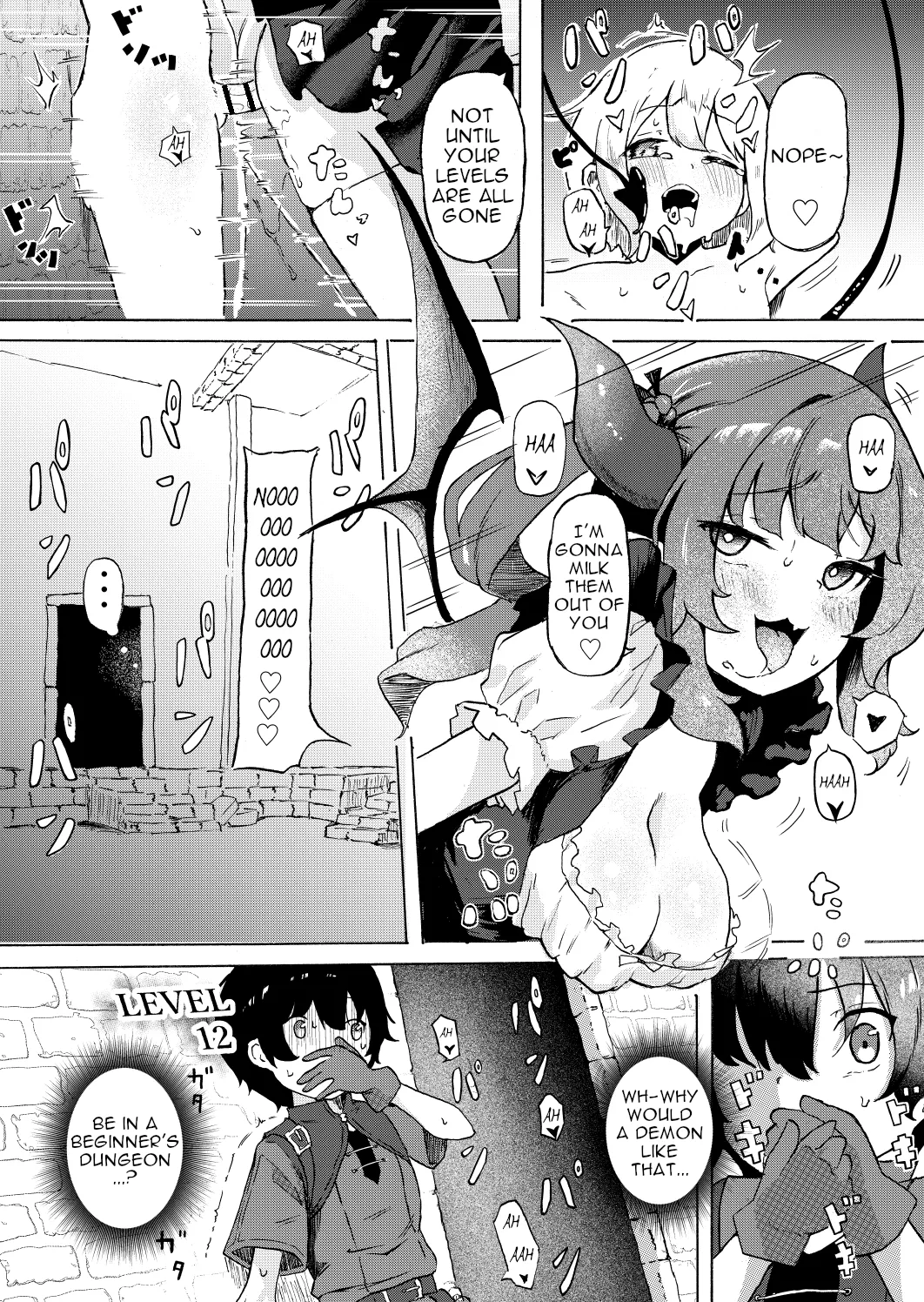 Joukyuu Succubus ni Shoshinsha Gari sare keikenchi o Shiboritorareru Hanashi Chapter 1 - page 3