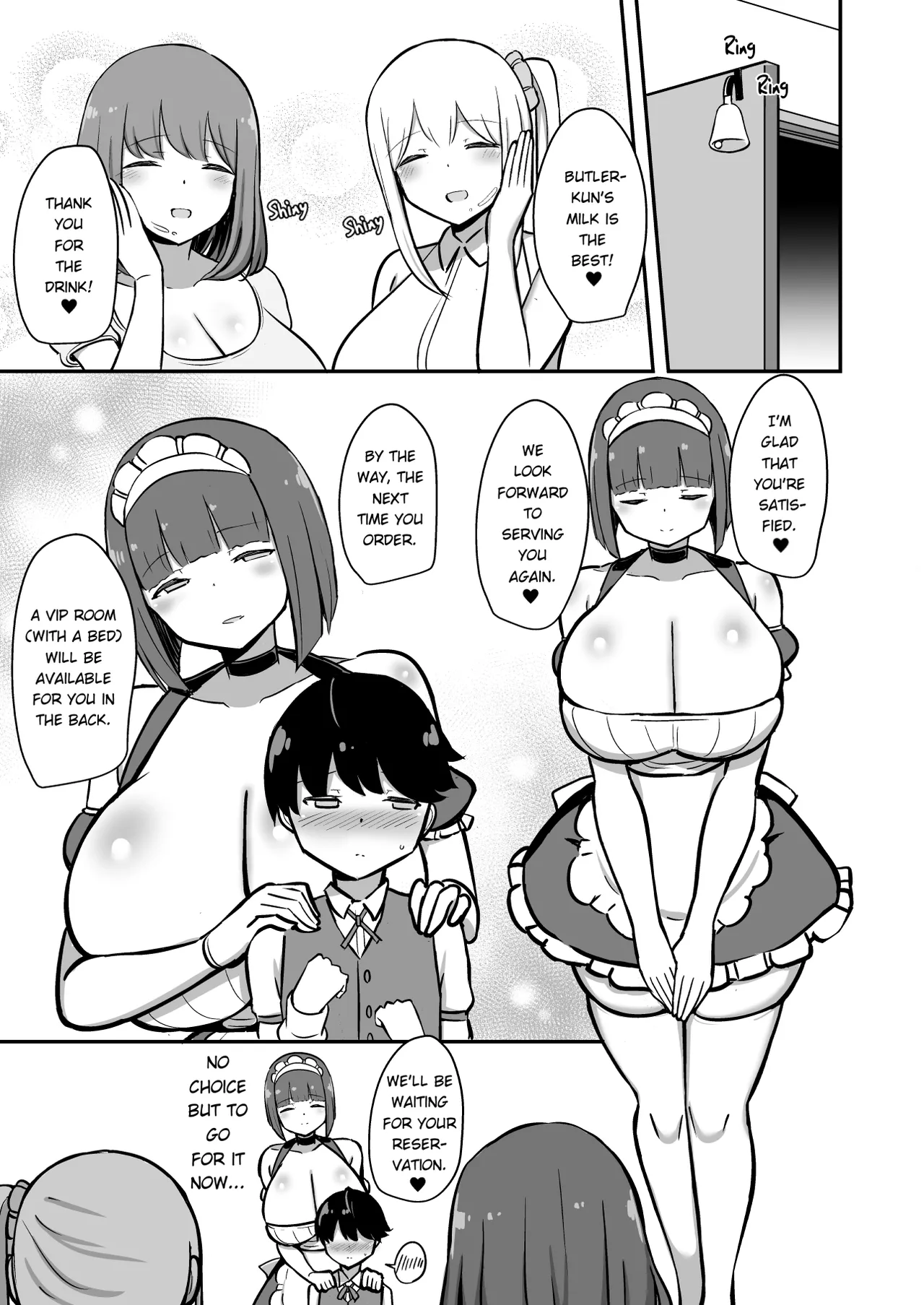 Shitsuji-Kun No Tsudome Milk Tea Cowper Oome_Butler-kun's Edged Milk Tea With Extra Precum Chapter 1 - page 32