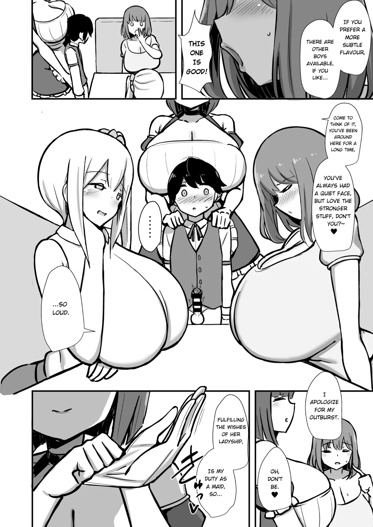 Shitsuji-Kun No Tsudome Milk Tea Cowper Oome_Butler-kun's Edged Milk Tea With Extra Precum Chapter 1 - page 7