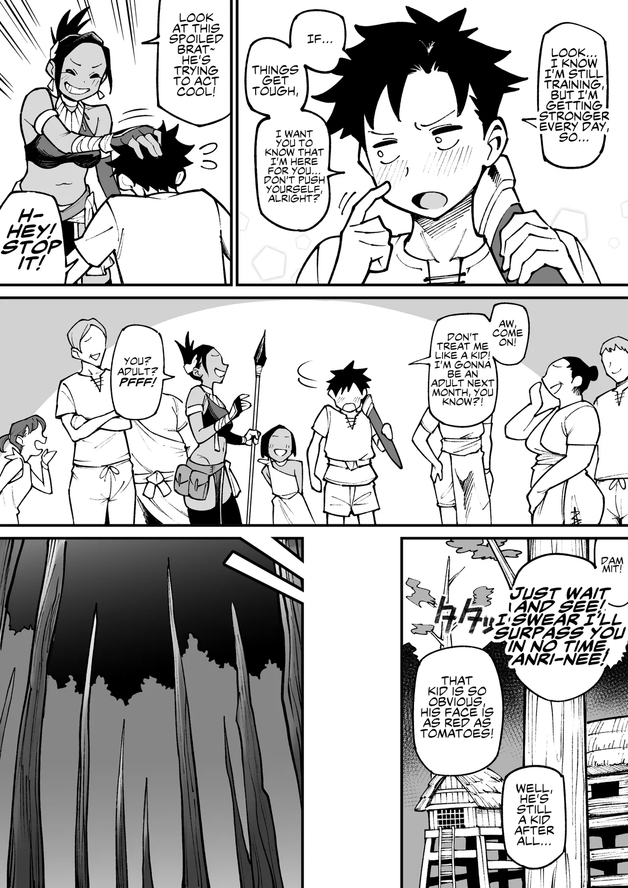 Juujin x Onna Senshi NTR Chapter 1 - page 2