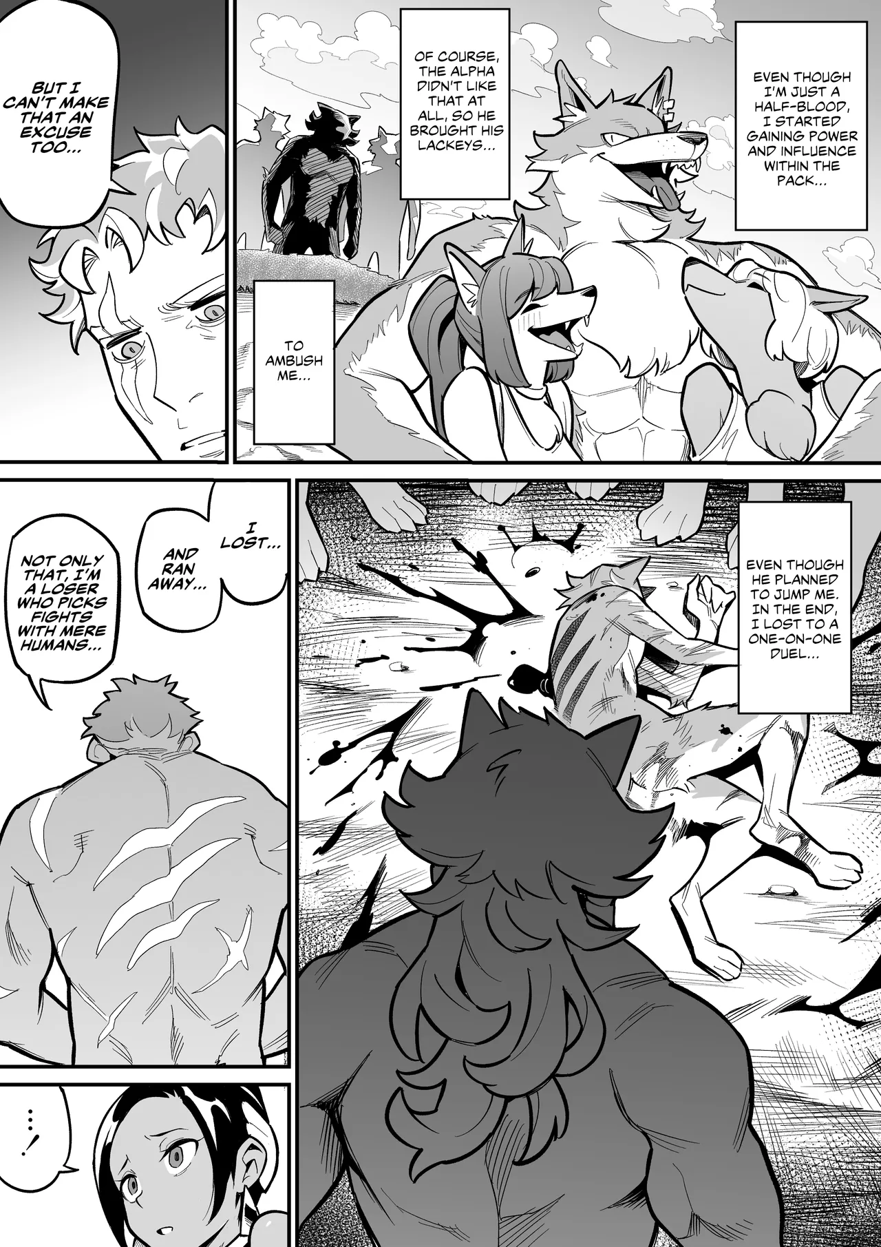 Juujin x Onna Senshi NTR Chapter 1 - page 21