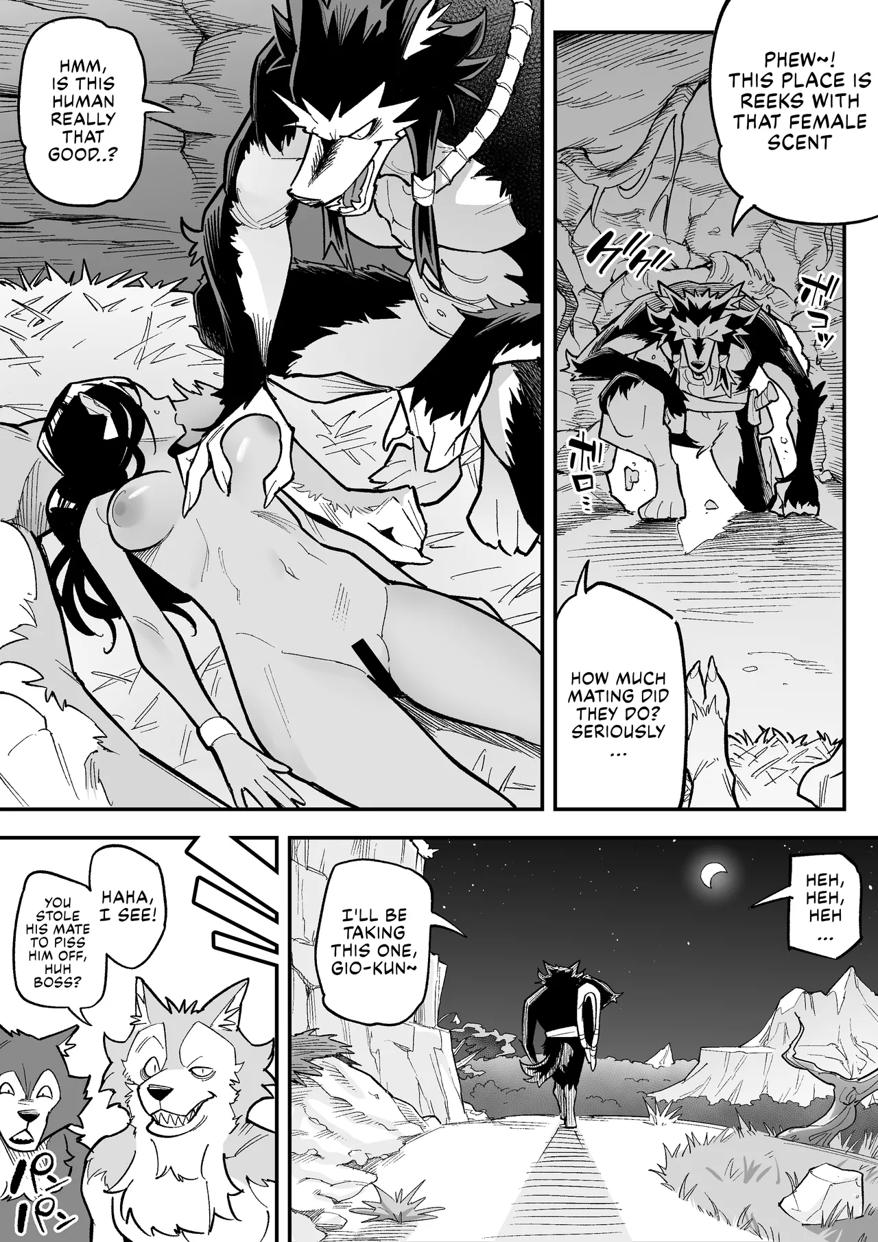 Juujin x Onna Senshi NTR Chapter 1 - page 35