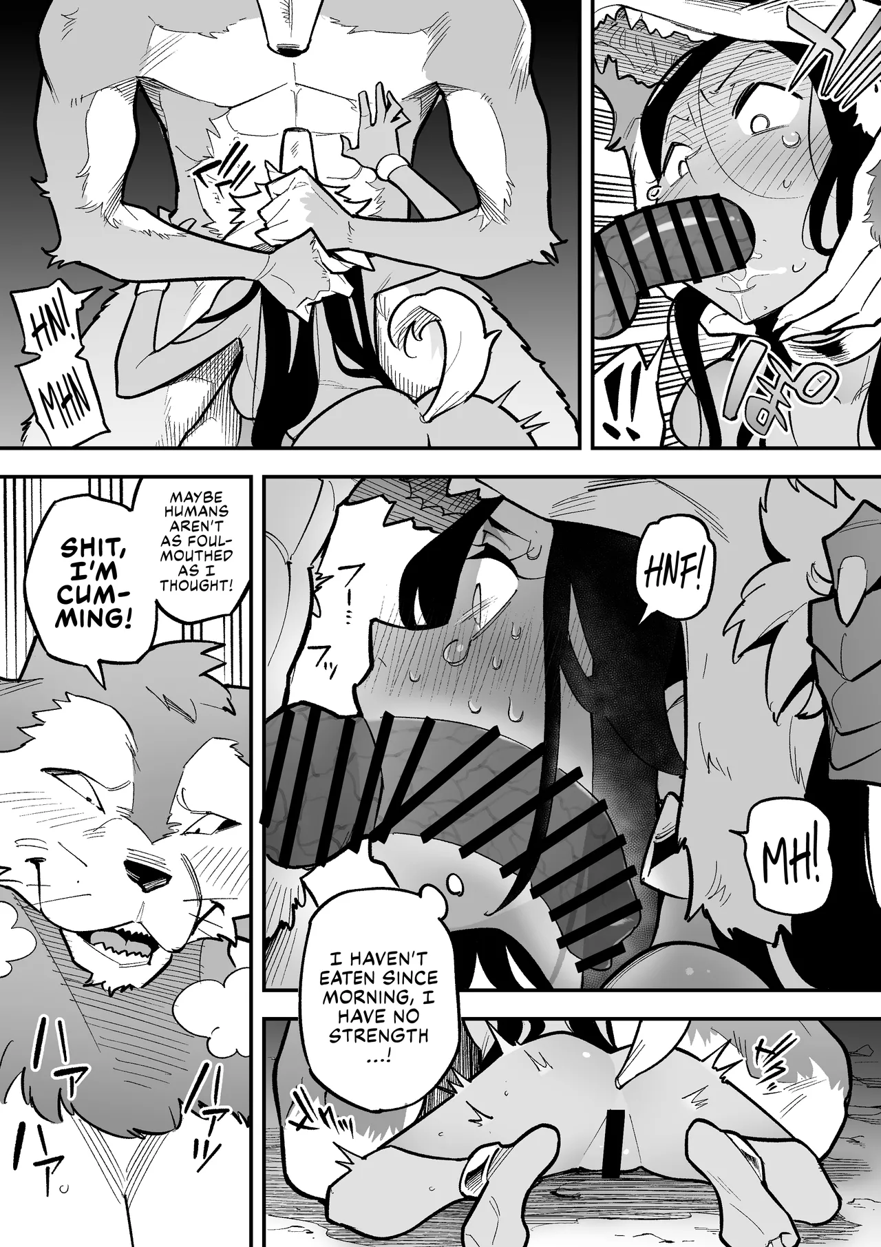 Juujin x Onna Senshi NTR Chapter 1 - page 38