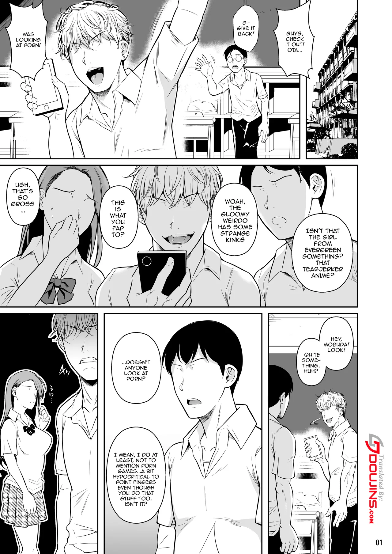 Bocchi no Mob ga Tadashii Sentaku o Shite Seiso Shoujo to Tsukiau. Mochiron Sex mo Suru Chapter 1 - page 2