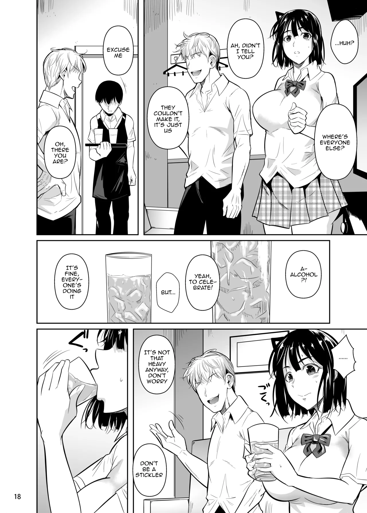 Bocchi no Mob ga Tadashii Sentaku o Shite Seiso Shoujo to Tsukiau. Mochiron Sex mo Suru Chapter 1 - page 71