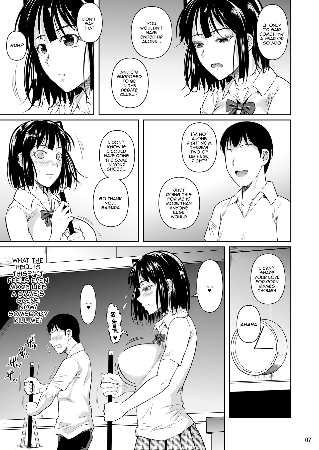 Bocchi no Mob ga Tadashii Sentaku o Shite Seiso Shoujo to Tsukiau. Mochiron Sex mo Suru Chapter 1 - page 8