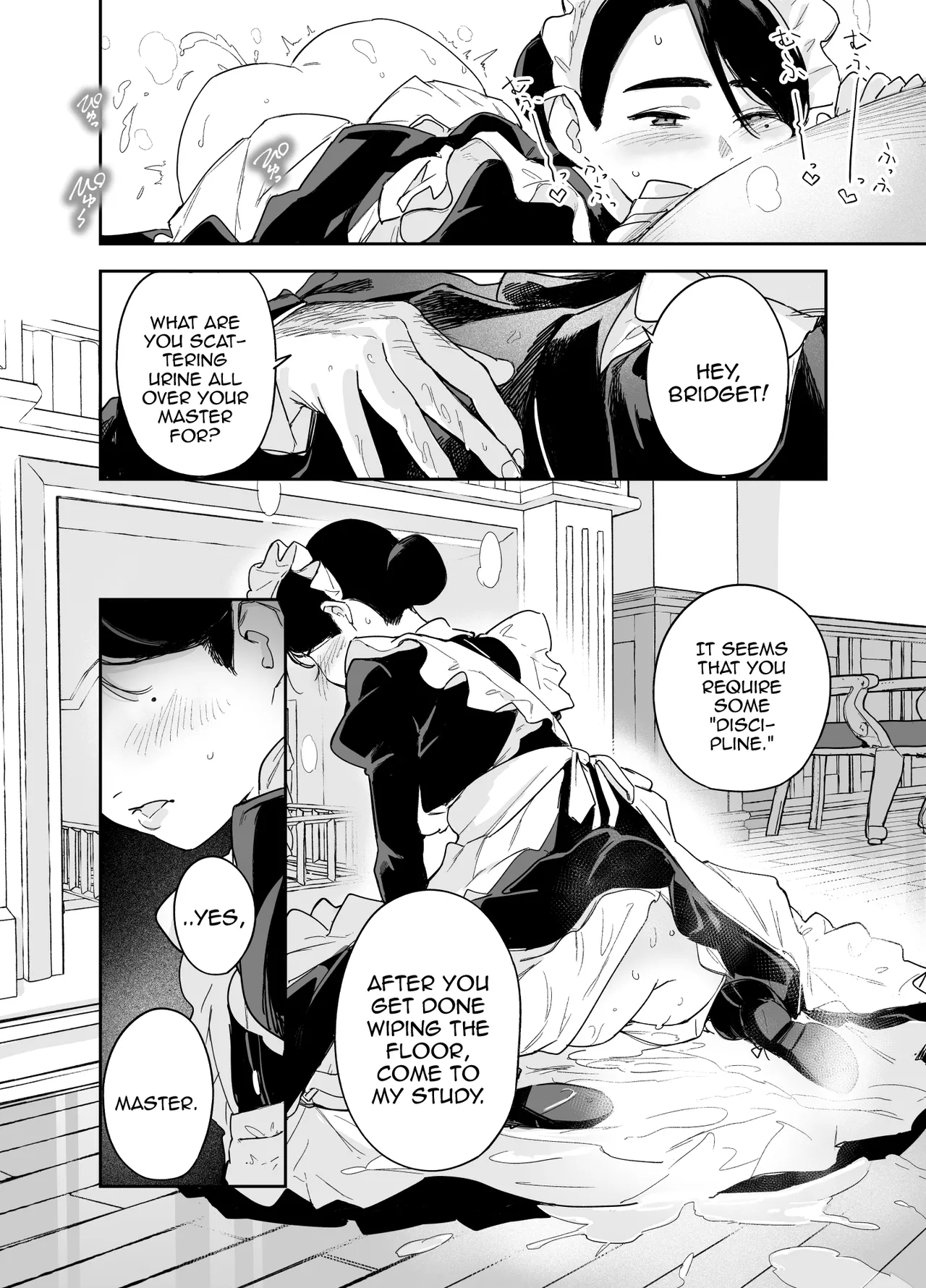 Wagaya no Housemaid Bridget Sei no Gohoushi ~Danro Souji kara Kozukuri made Chapter 1 - page 9