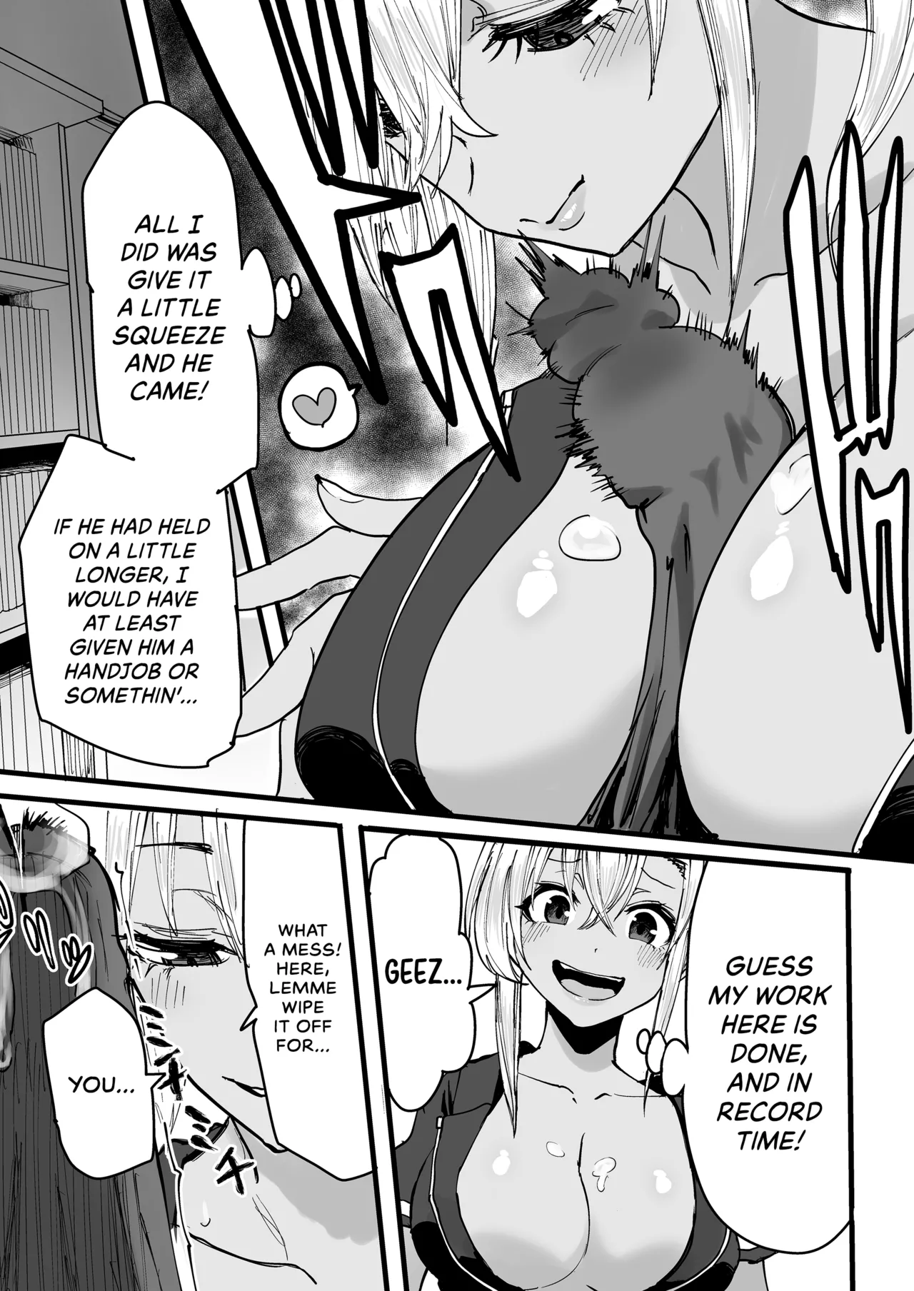 Kurogal Men-esthe Jou ga Yarasetekureru Hanashi Chapter 1 - page 22