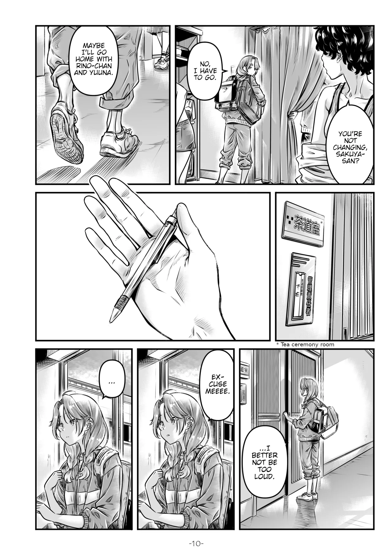 Nadeshiko Hiyori 2nd season - SERIES of GIRL's LOVE STORY ~episode 5~ Chapter 1 - page 11