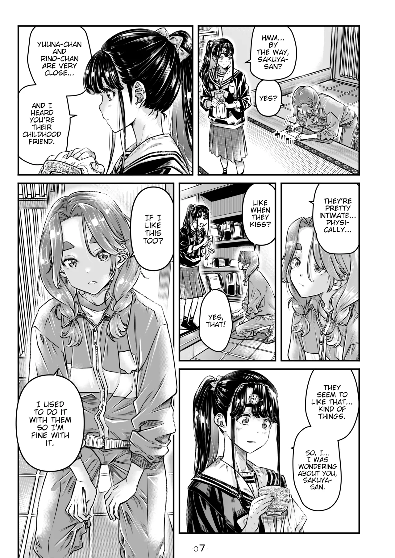 Nadeshiko Hiyori 2nd season - SERIES of GIRL's LOVE STORY ~episode 5~ Chapter 1 - page 8