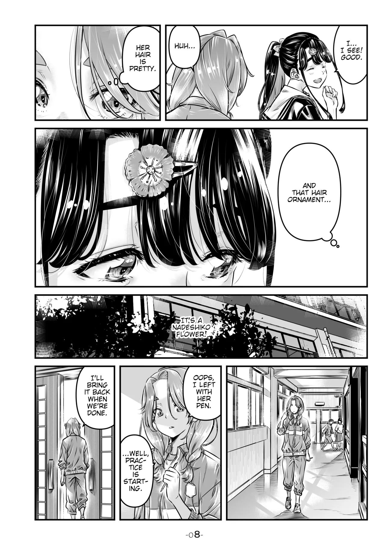 Nadeshiko Hiyori 2nd season - SERIES of GIRL's LOVE STORY ~episode 5~ Chapter 1 - page 9