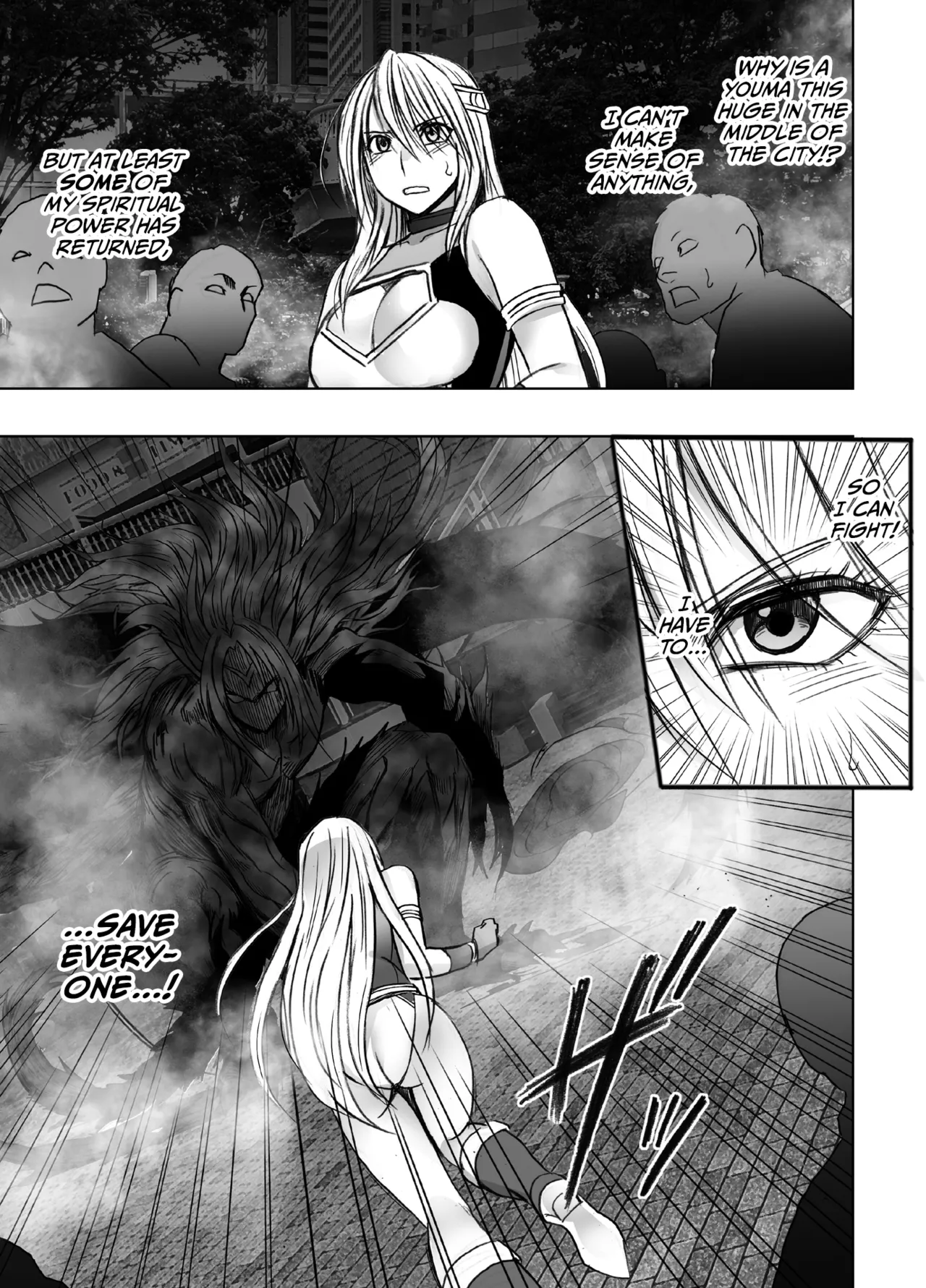 Taimashi Kaguya Kiwami 8 Route B ~Seigi no Heroine Kanraku hen~ Chapter 1 - page 36