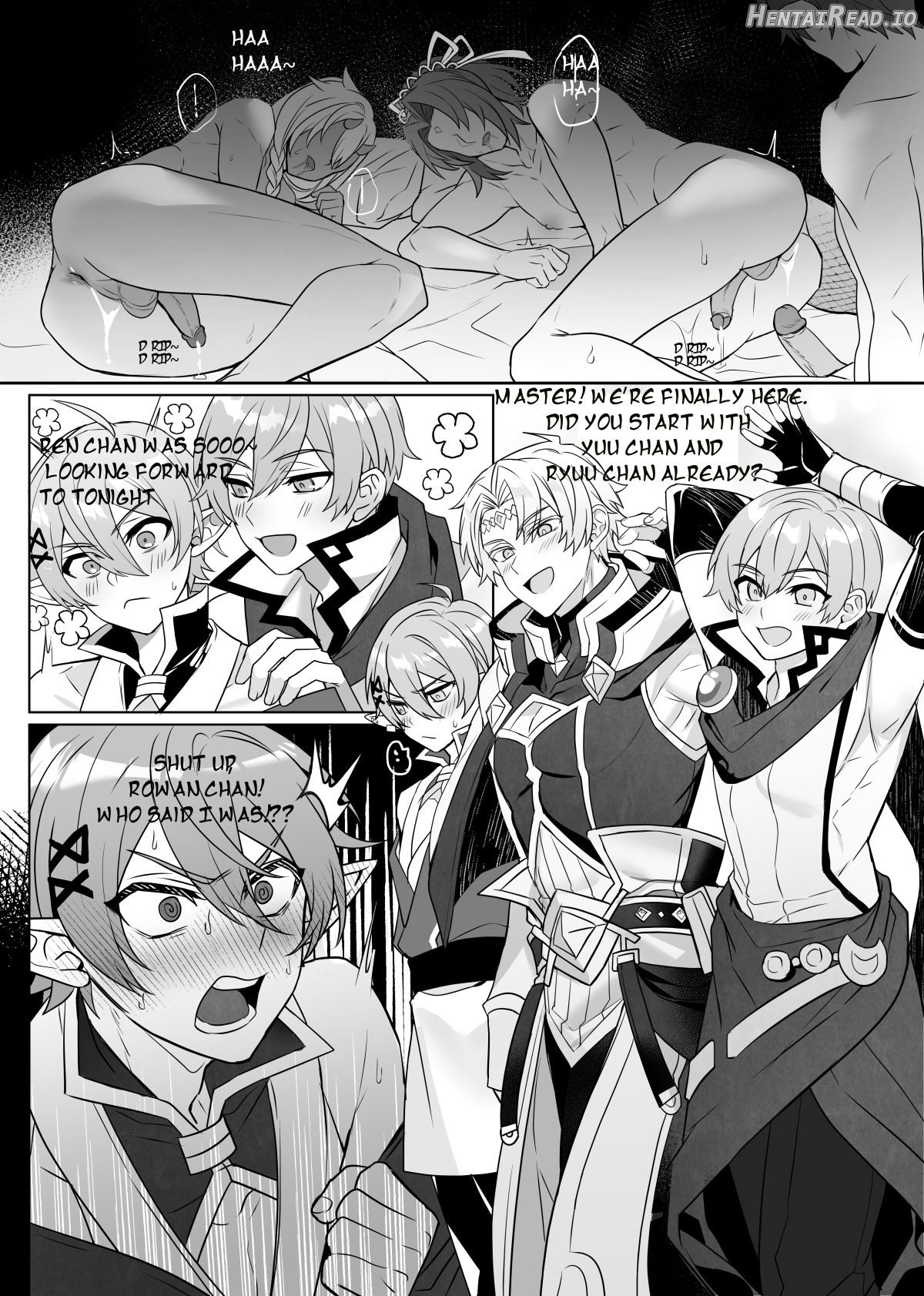 The night before Kibadios' departure pt2 Chapter 1 - page 1