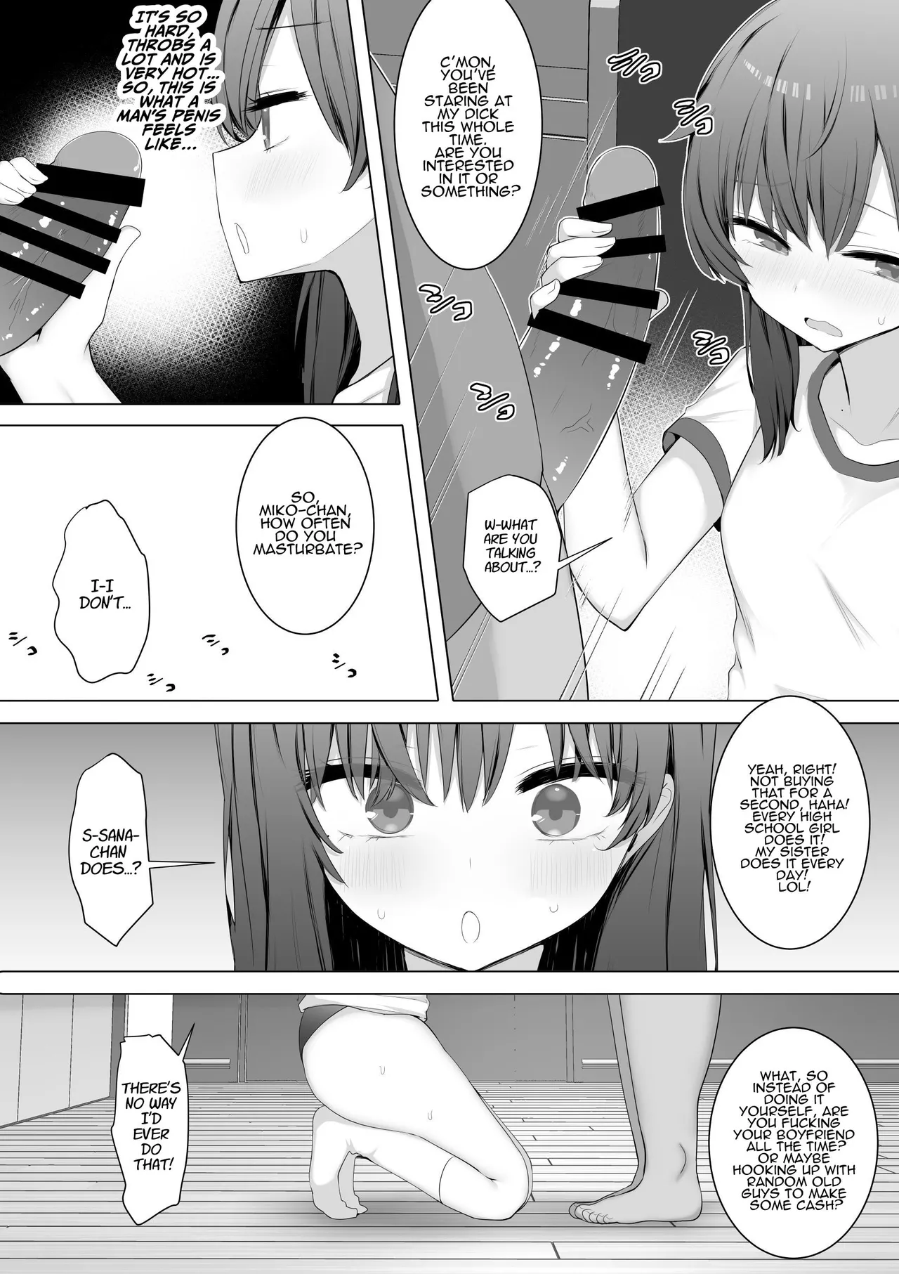 I Fuck My Sister's Friend Like A Faphole Right Next To My Sleeping Sister Chapter 1 - page 10