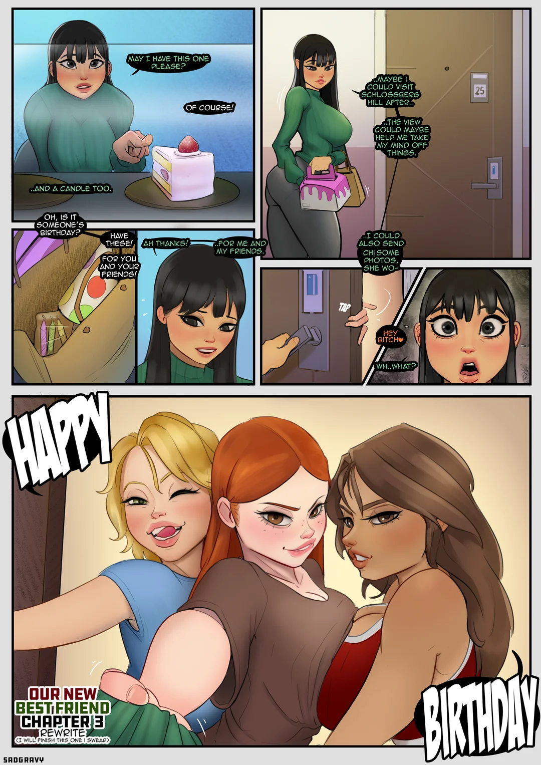 Sadgravy New Best Friend Part 3 Chapter 1 - page 1